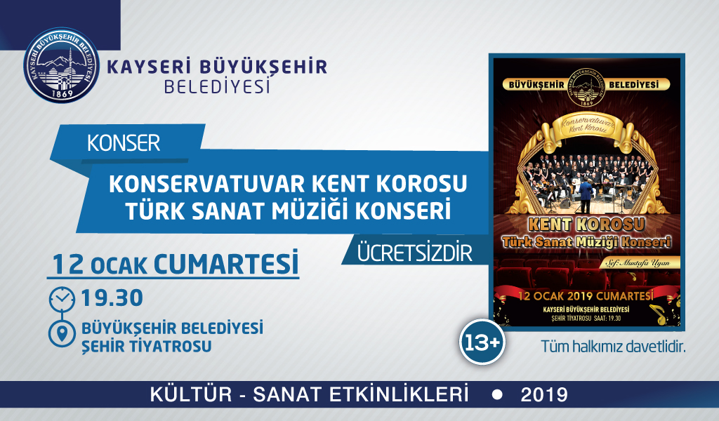 Konservatuvar Kent Korosu Türk Sanat Müziği Konseri