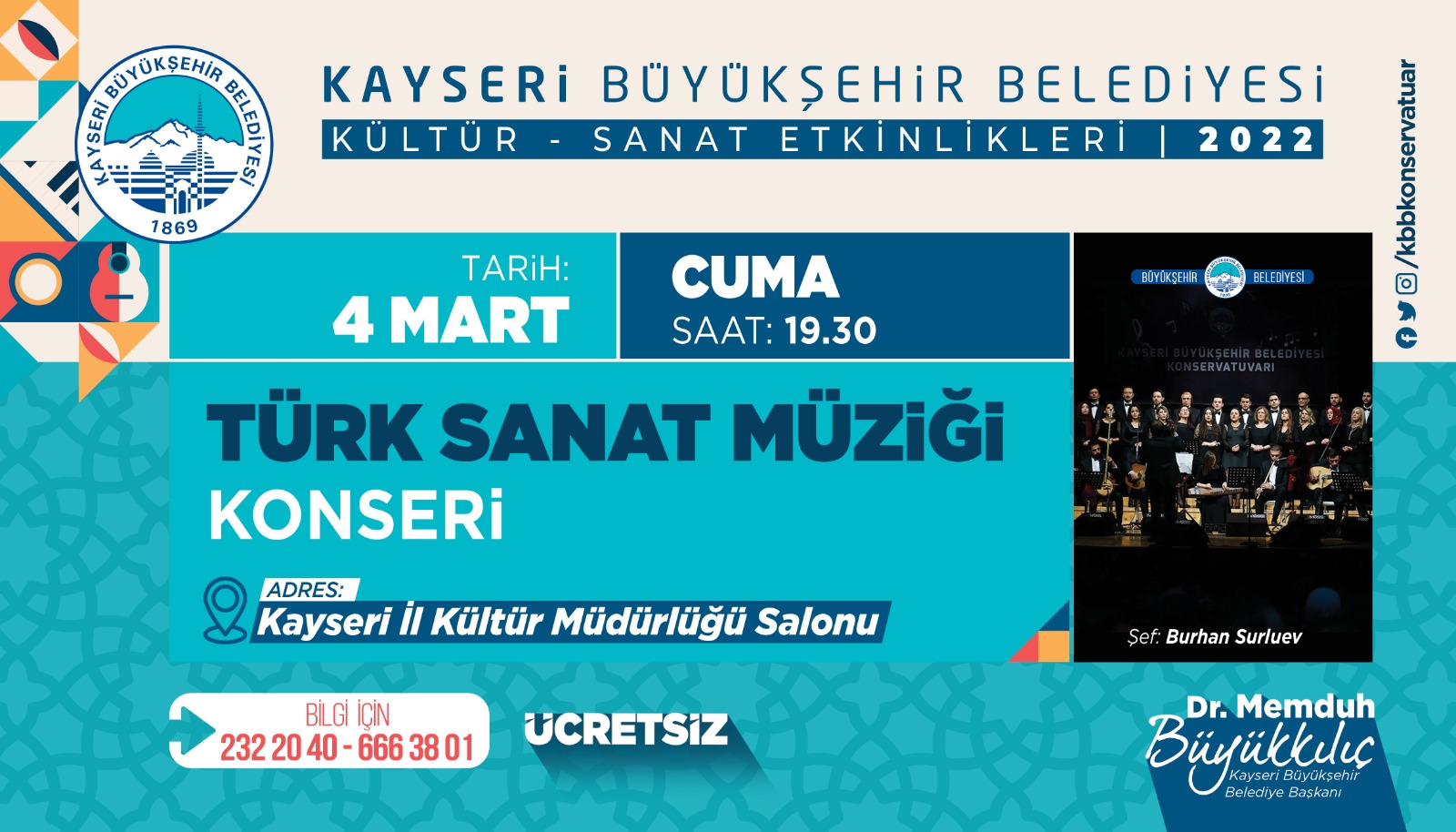 Türk Sanat Müziği Konseri 2022