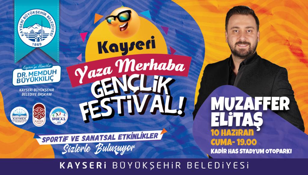 Yaza Merhaba Gençlik Festivali - Muzaffer Elitaş Konseri