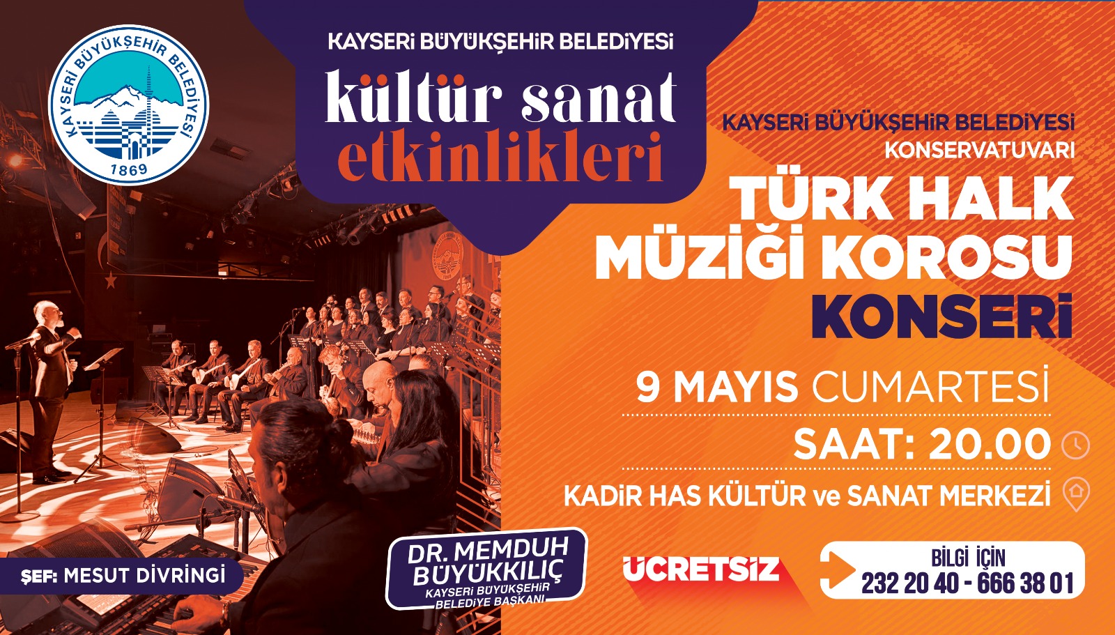 Türk Halk Müziği Korosu Konseri
