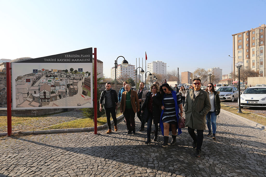 Turizmciler Ve Gazeteciler Kayseri'yi Keşfediyor