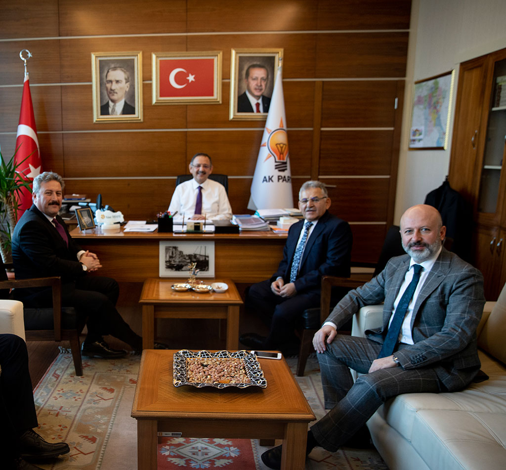 Başkan Büyükkılıç, Ankara'da Kayseri'yi Anlattı 