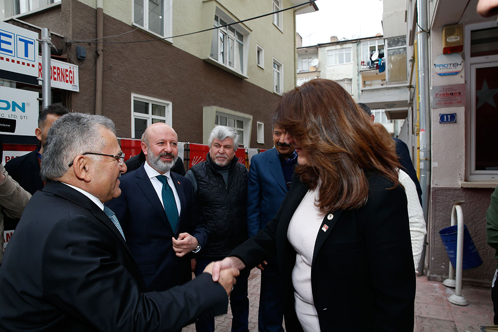 Başkanlardan CHP ve İYİ Parti'ye Ziyaret
