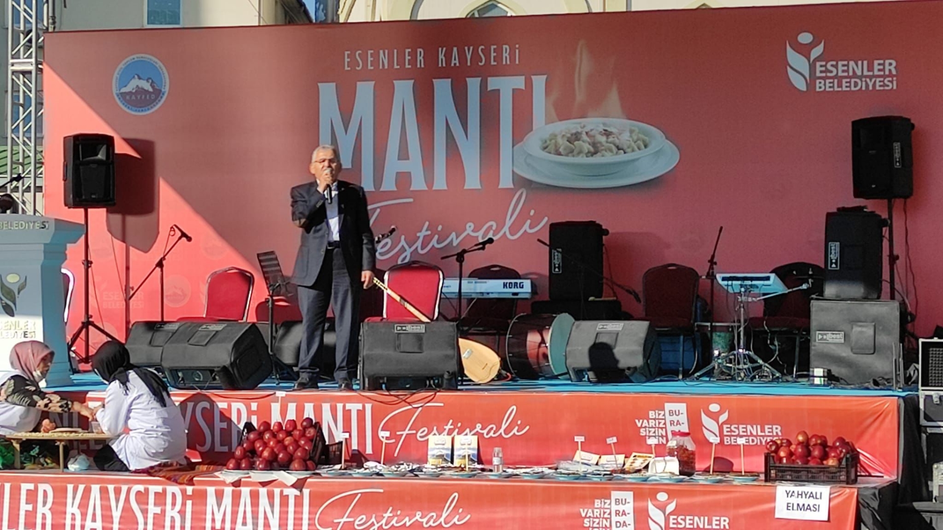 Başkan Büyükkılıç, İstanbul’da “Kayseri Mantı Festivali”ne Katıldı