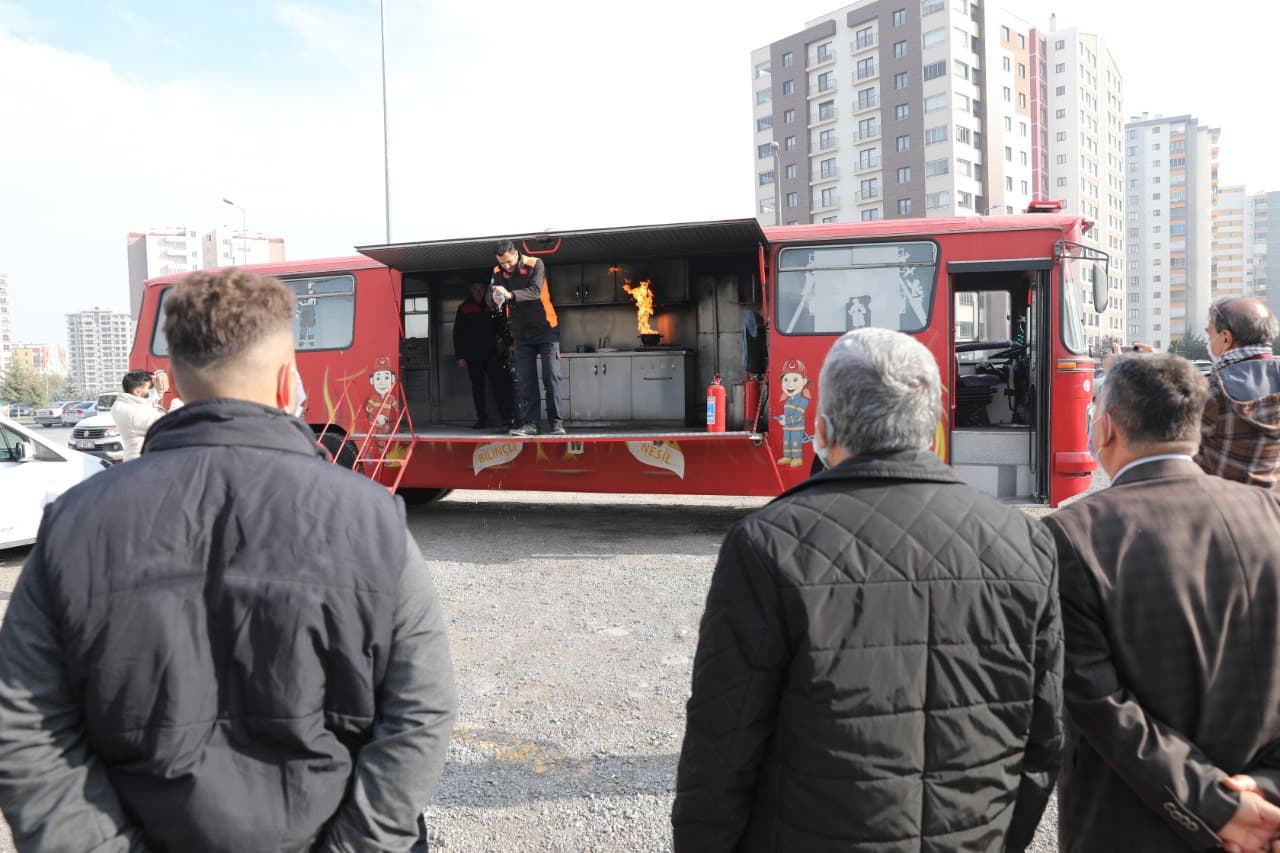 KASKİ Personeline Yangın Söndürme Eğitimi