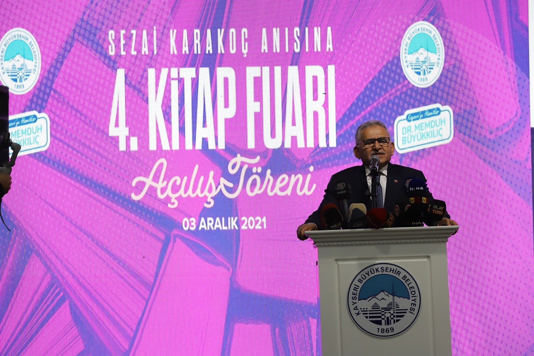 4. Kayseri Kitap Fuarı “Sezai Karakoç” Anısına Kapılarını Açtı