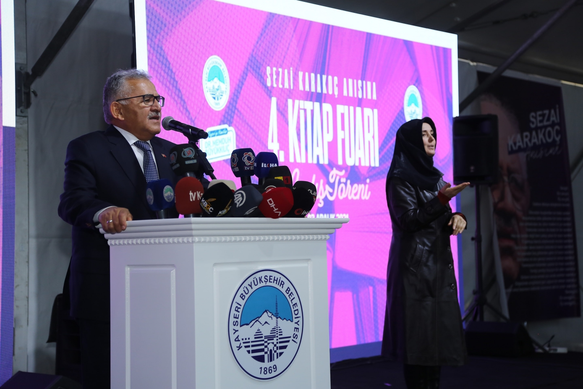 4. Kayseri Kitap Fuarı “Sezai Karakoç” Anısına Kapılarını Açtı