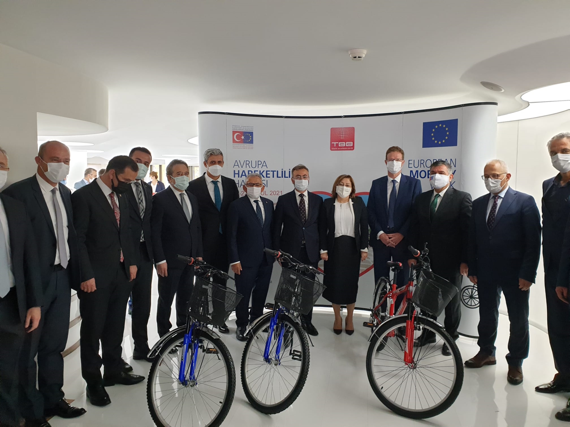 Büyükkılıç’tan Avrupalı Büyükelçiler İle Birlikte Bisiklet Farkındalığı