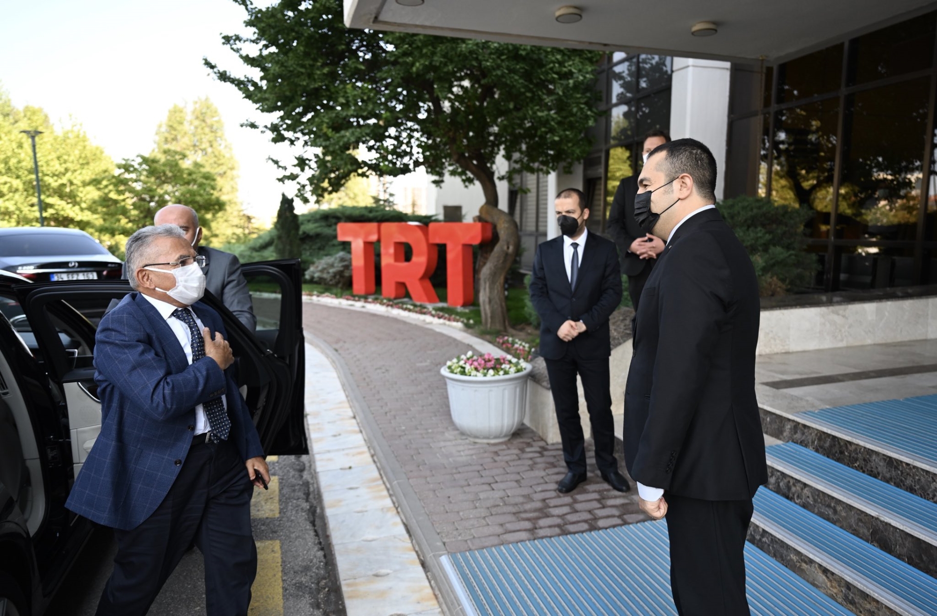 Başkan Büyükkılıç’tan TRT’ye Hayırlı Olsun Ziyareti