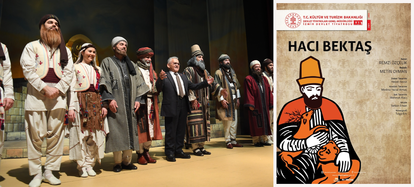 Hacı Bektaş Tiyatro Oyunu, Bu Akşam Kayseri Devlet Tiyatrosu’nda