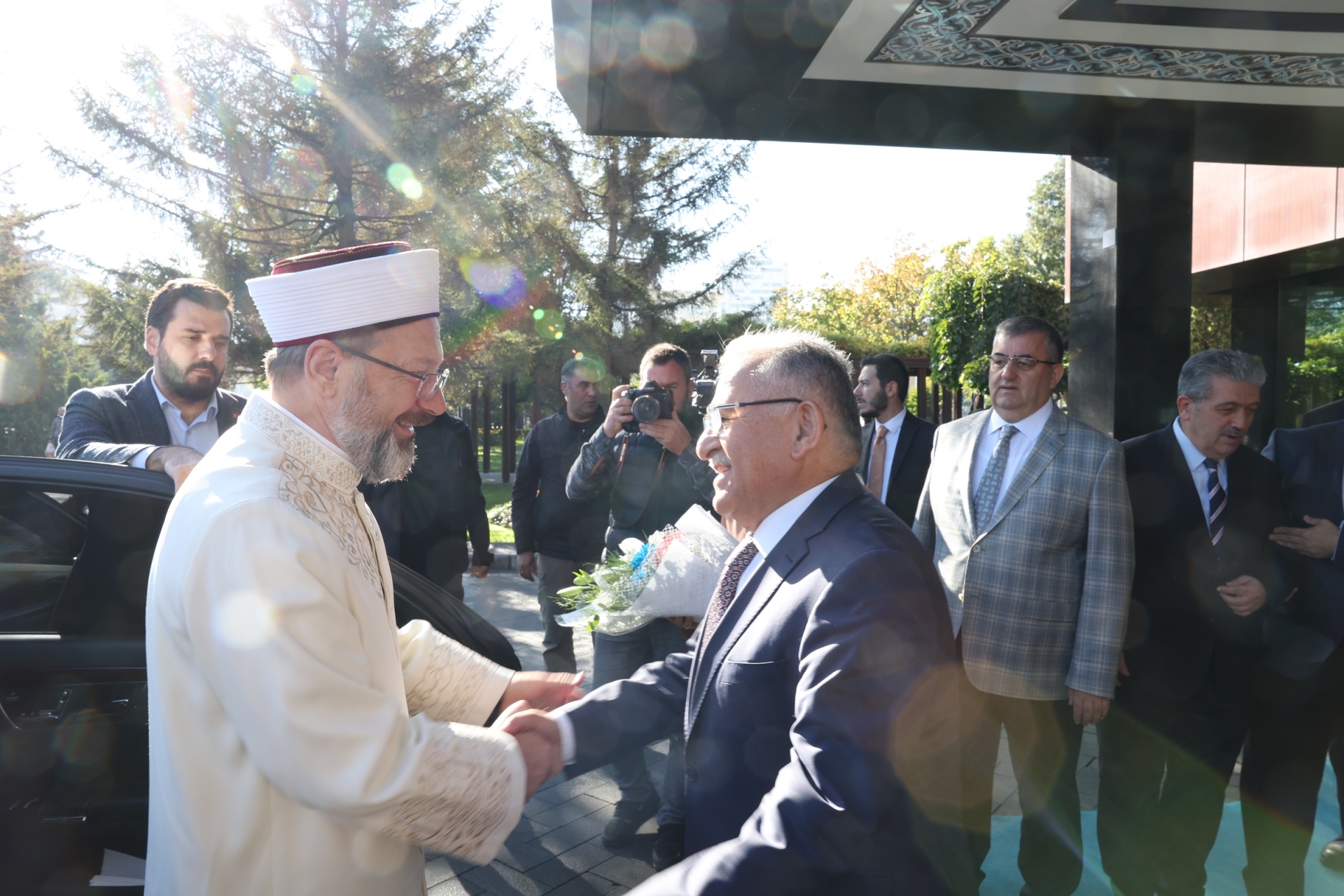 Diyanet İşleri Başkanı Erbaş’tan Başkan Büyükkılıç’a Ziyaret