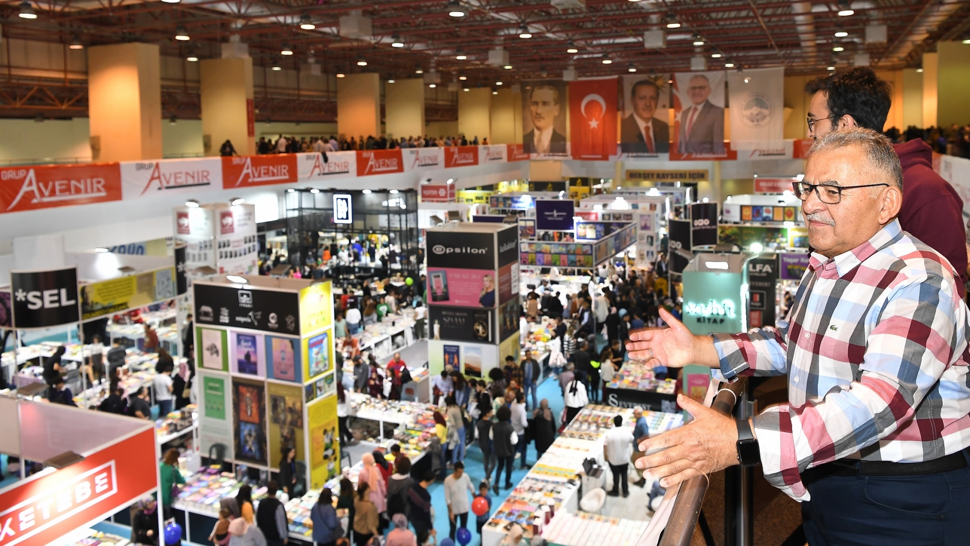 Kayseri Kitap Fuarı, Ünlü Yazarların Uğrak Yeri Oldu