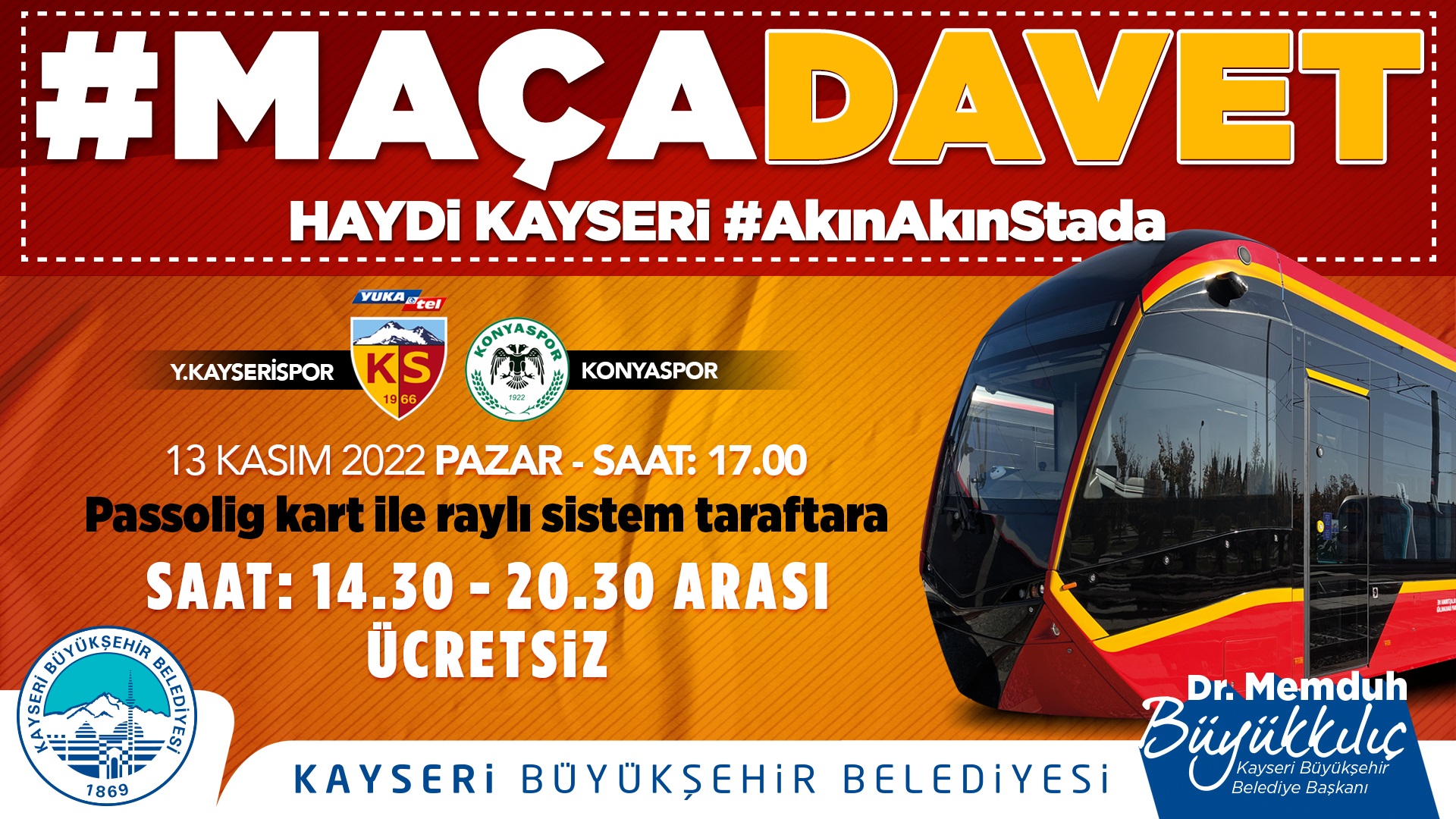 Başkan Büyükkılıç’tan Kayserispor’a ‘Destek’ Çağrısı