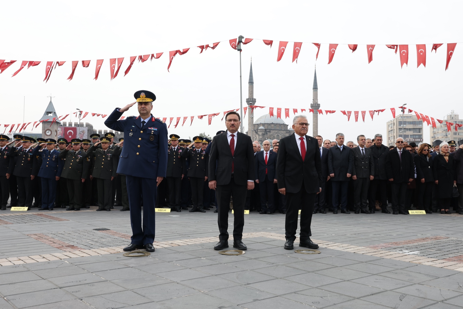 Cumhuriyetimizin Kurucusu Gazi Mustafa Kemal Atatürk Anıldı