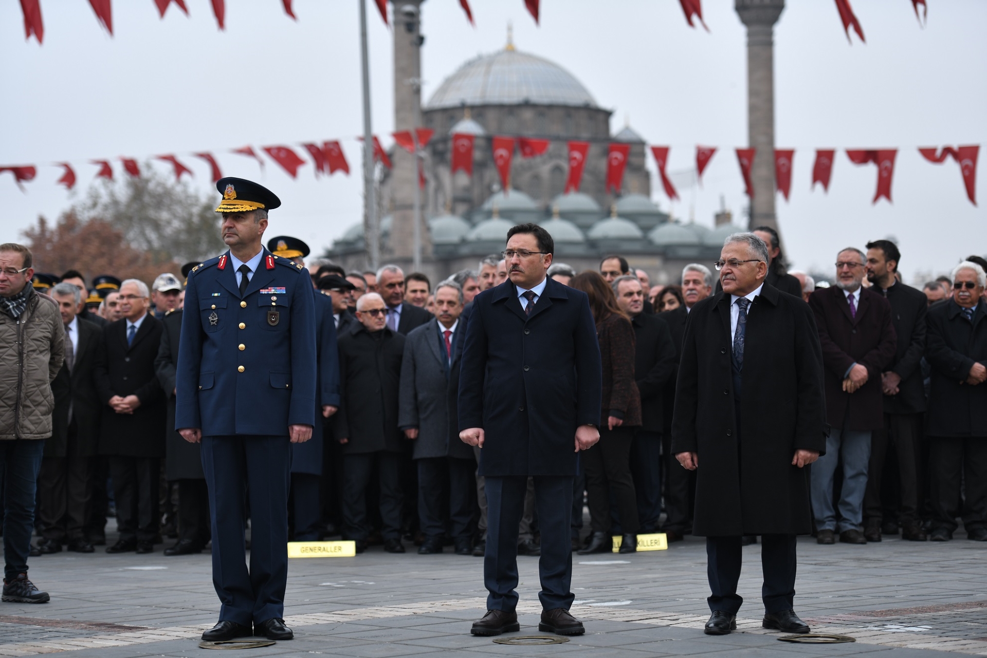 Başkan Büyükkılıç, Atatürk'ün Kayseri'ye Gelişinin 103'üncü Yıl Dönümünde Konuştu