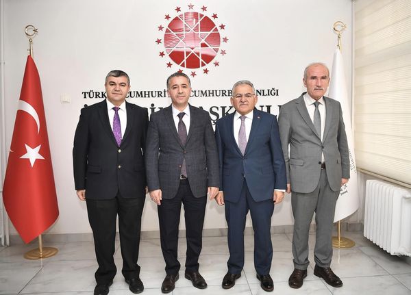 Büyükkılıç'tan Cumhurbaşkanlığı İletişim Başkanlığı Kayseri Bölge Müdürlüğü'ne Ziyaret