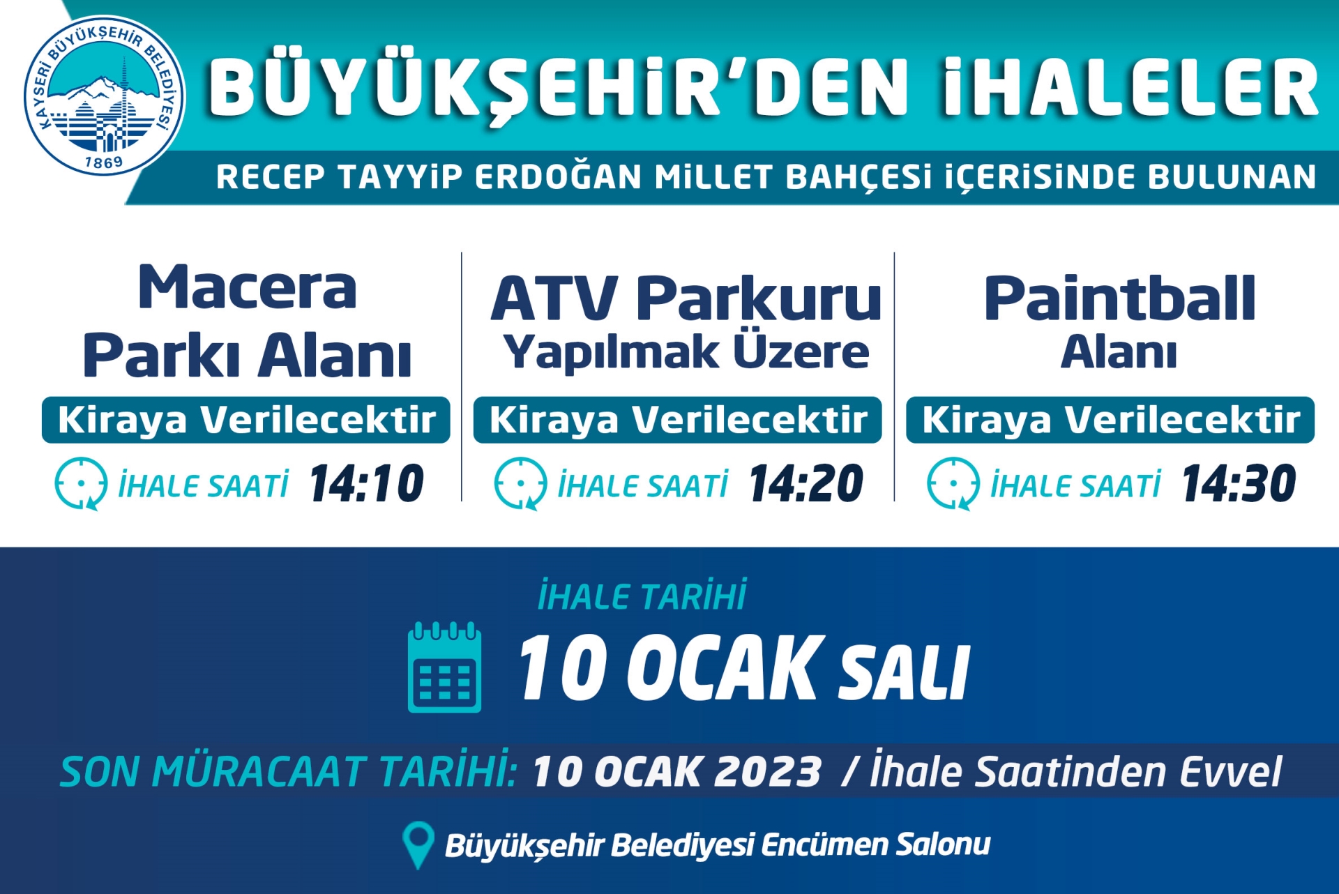 Büyükşehir’den İhaleler