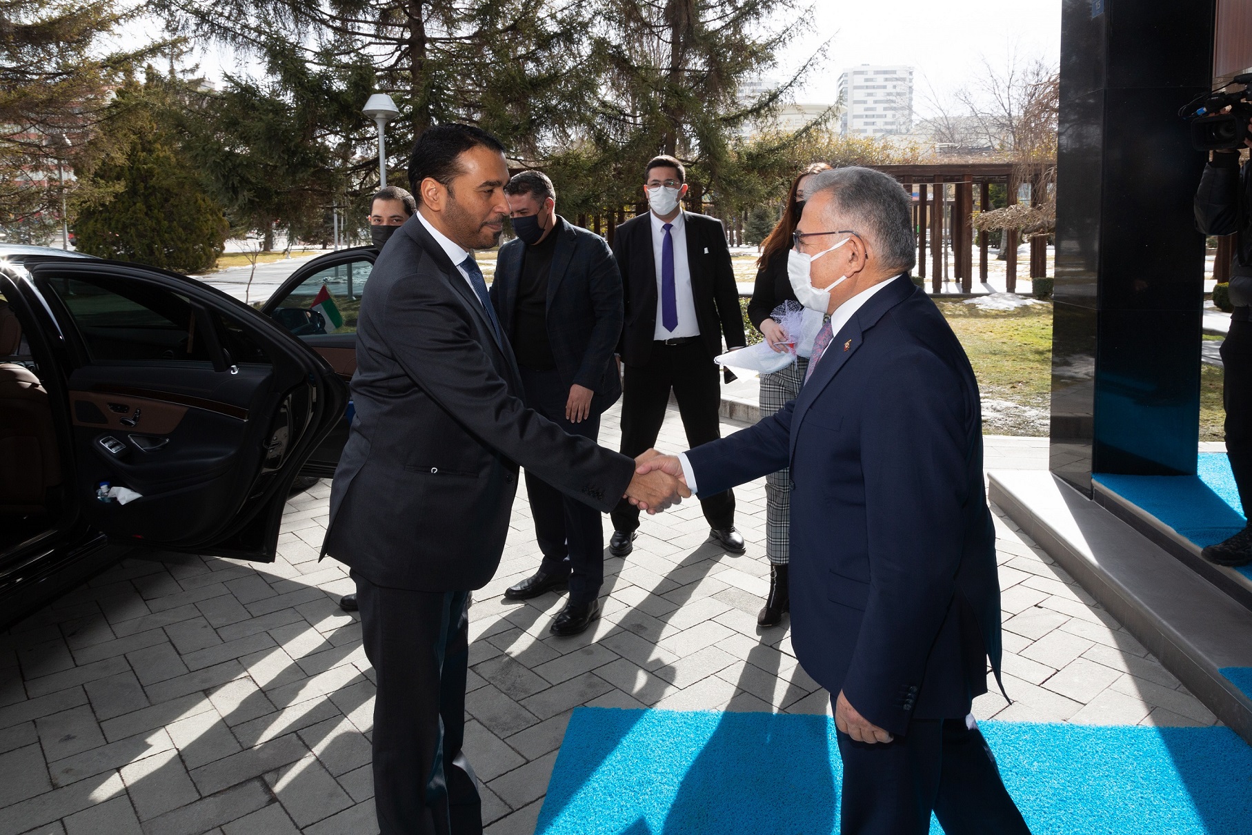 Birleşik Arap Emirlikleri Ankara Büyükelçisi’nden Başkan Büyükkılıç’a Ziyaret