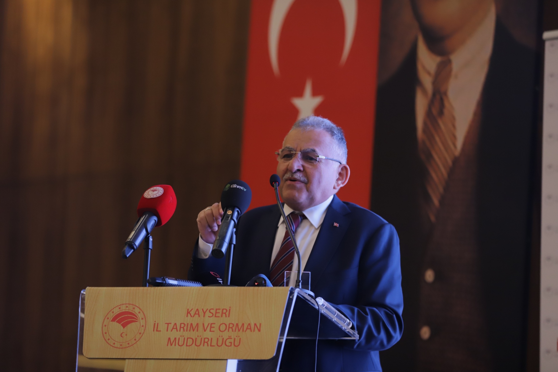 Başkan Büyükkılıç, İç Anadolu Bölgesi Bilgilendirme ve İstişare Toplantısı’nda Tarım Desteklerini Anlattı