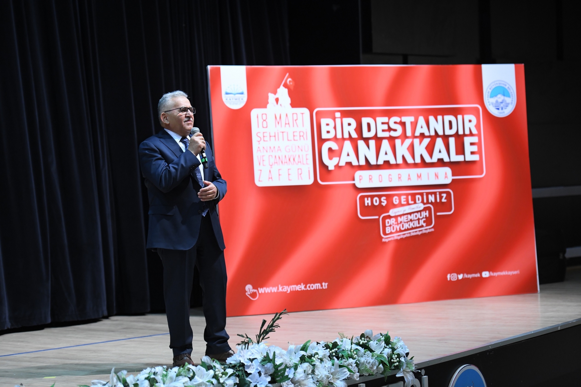 Başkan Büyükkılıç, KAYMEK’in “Çanakkale” Ruhunu Yaşattığı Programa Katıldı