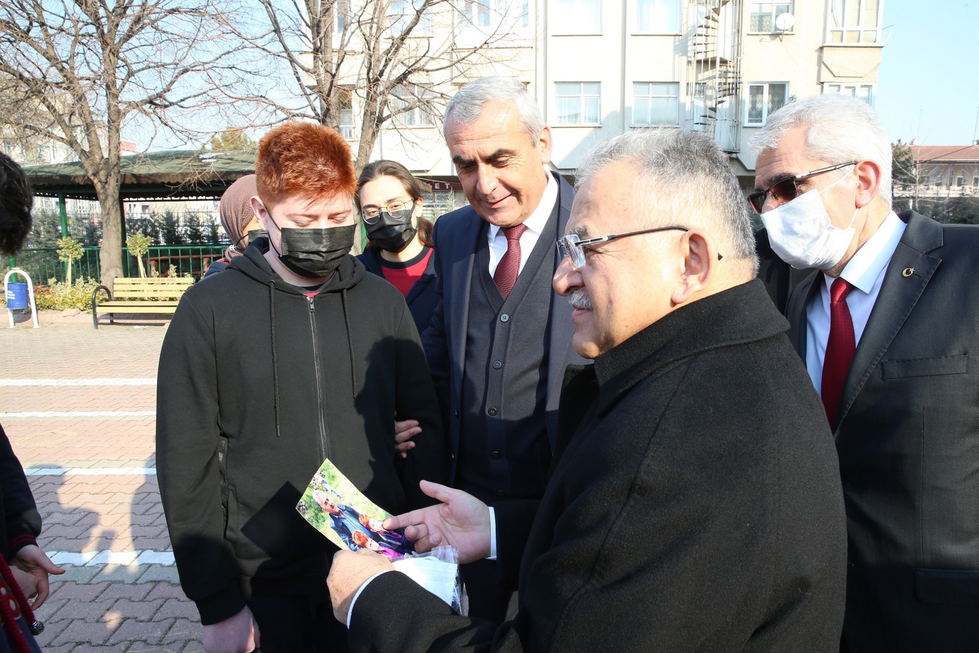 Başkan Büyükkılıç’a Kariyer Günleri’nde ‘Fotoğraf’ Sürprizi