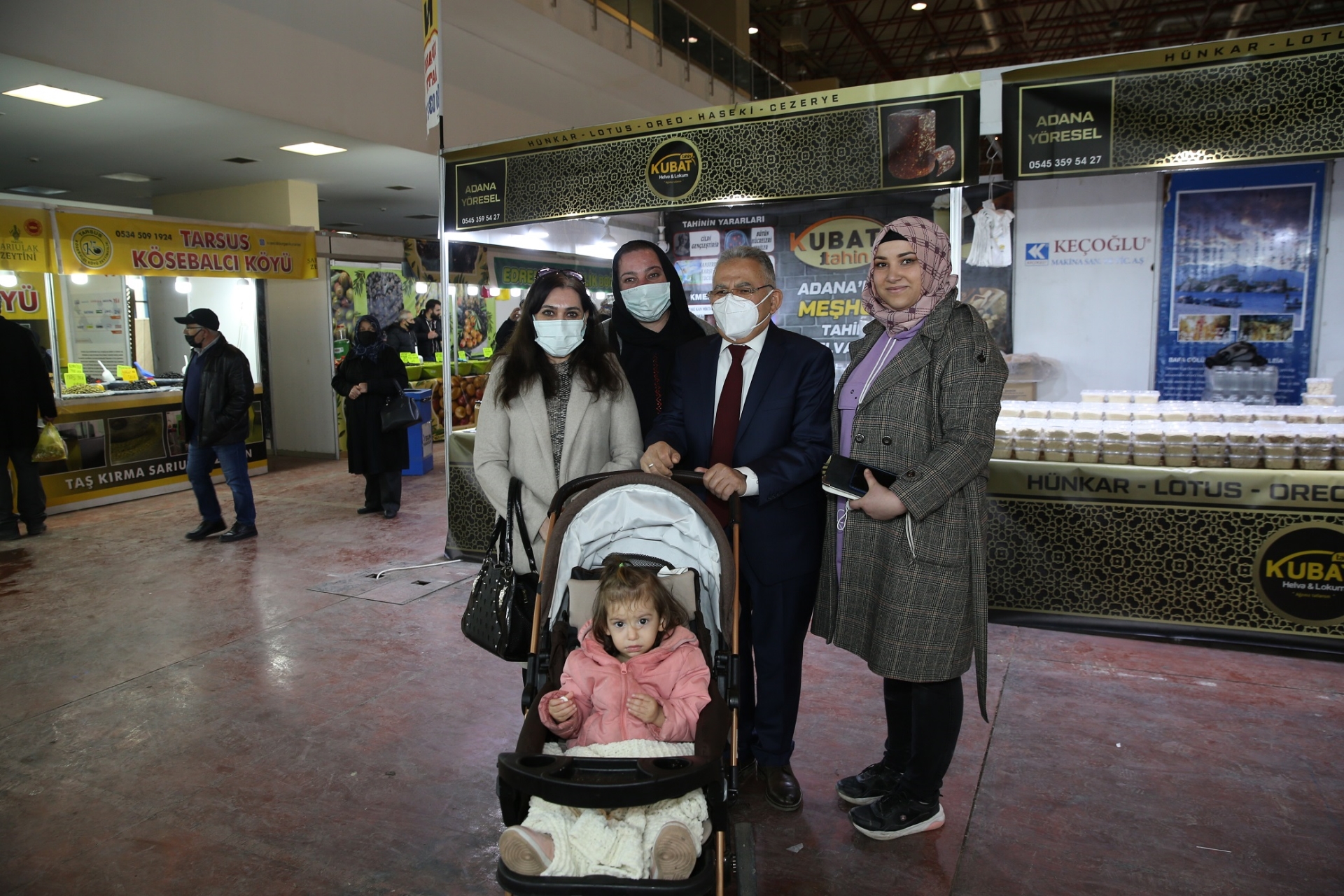 Büyükkılıç, Bahçe Botanik ve Yöresel Ürünler Günleri'ni Ziyaret Etti