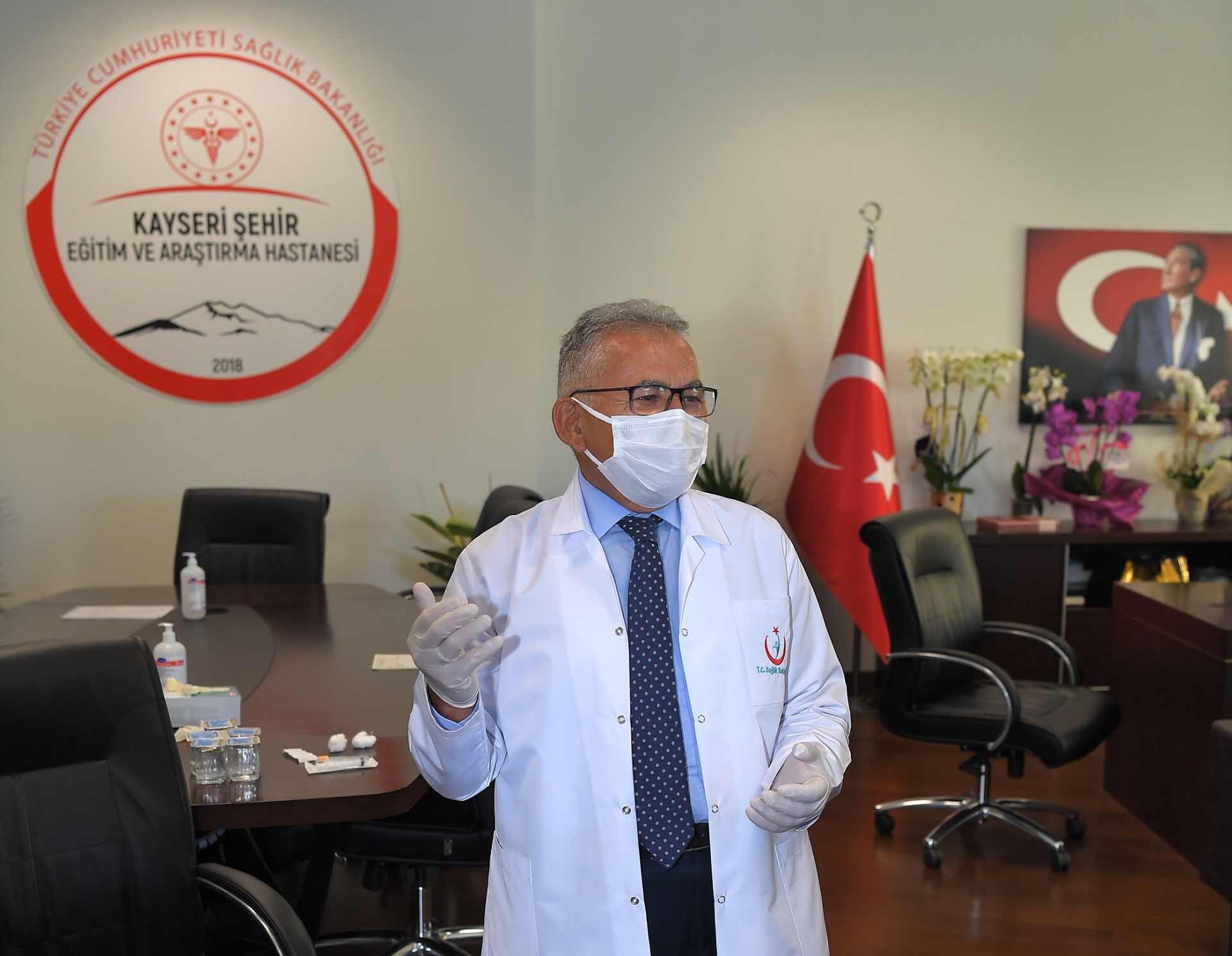 Büyükkılıç: “Tüm Sağlık Çalışanları İnsanlık İçin Birer Kahramandır”