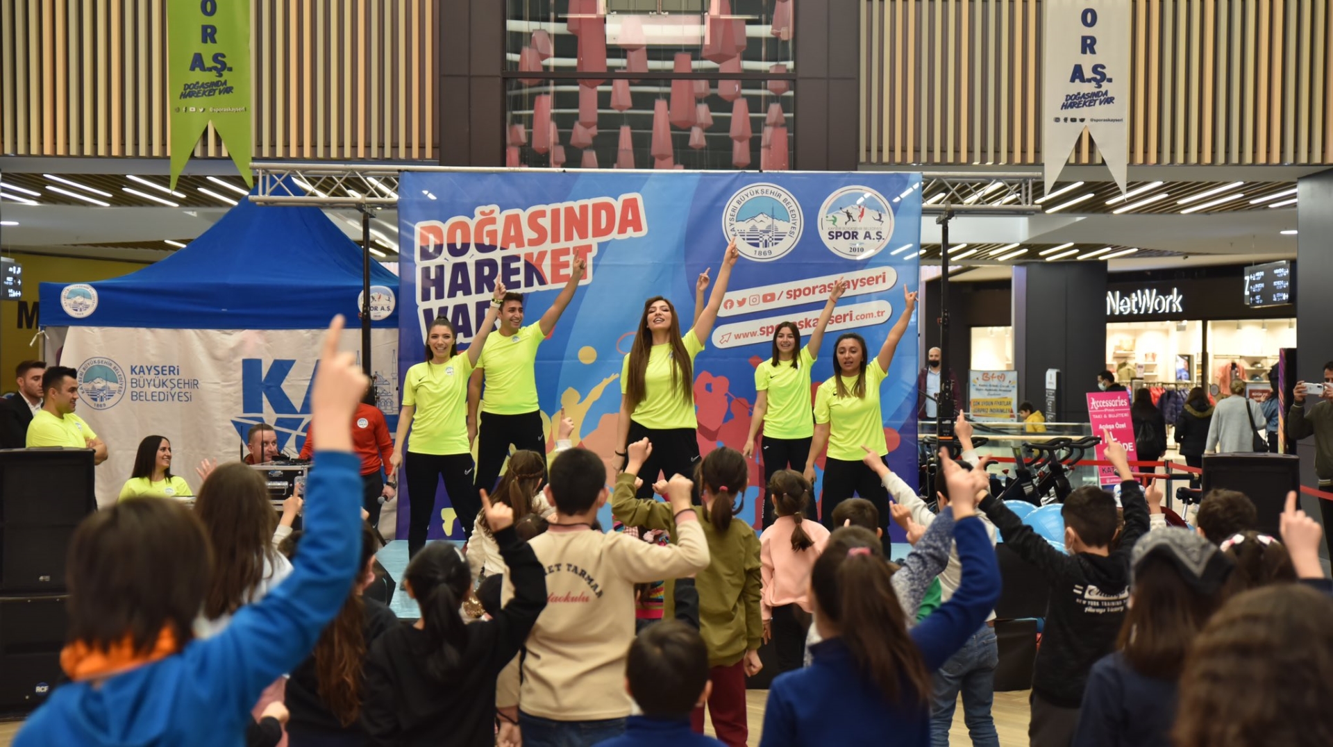 Büyükşehir’in ‘Doğasında Hareket Var’ Etkinliğine Miniklerden Yoğun İlgi