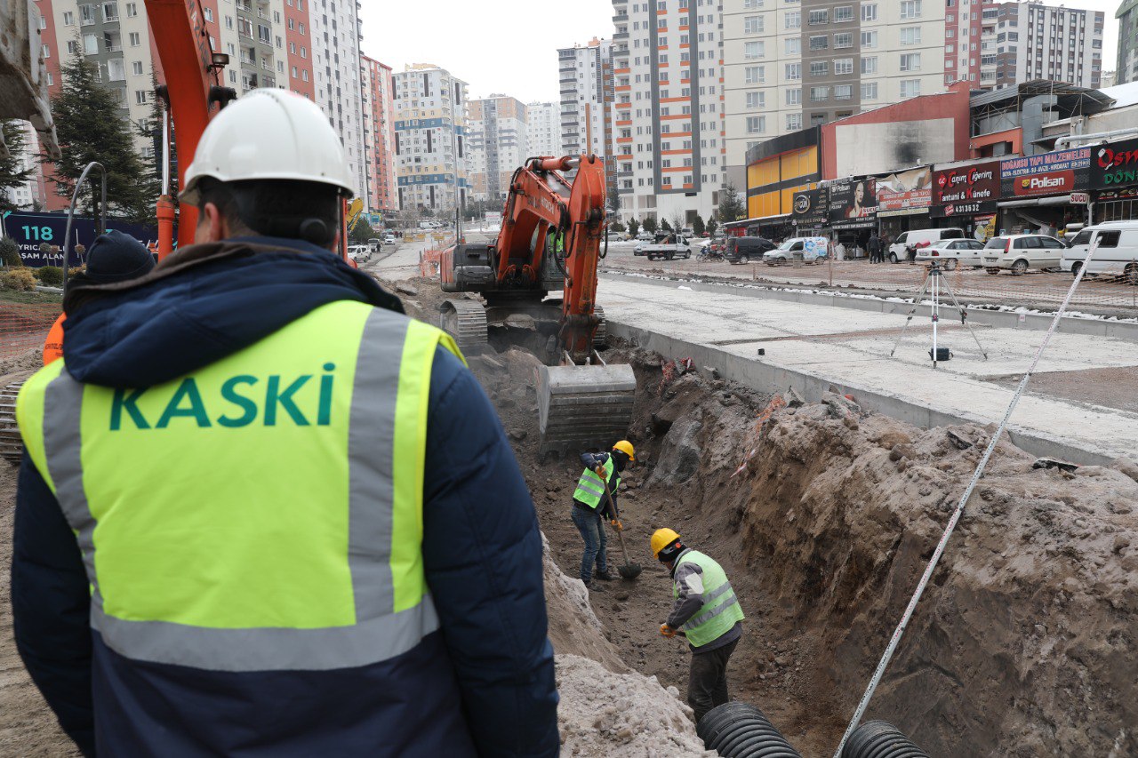 KASKİ’den, Talas’a Yaklaşık 15 Milyon TL’lik Altyapı Yatırımı