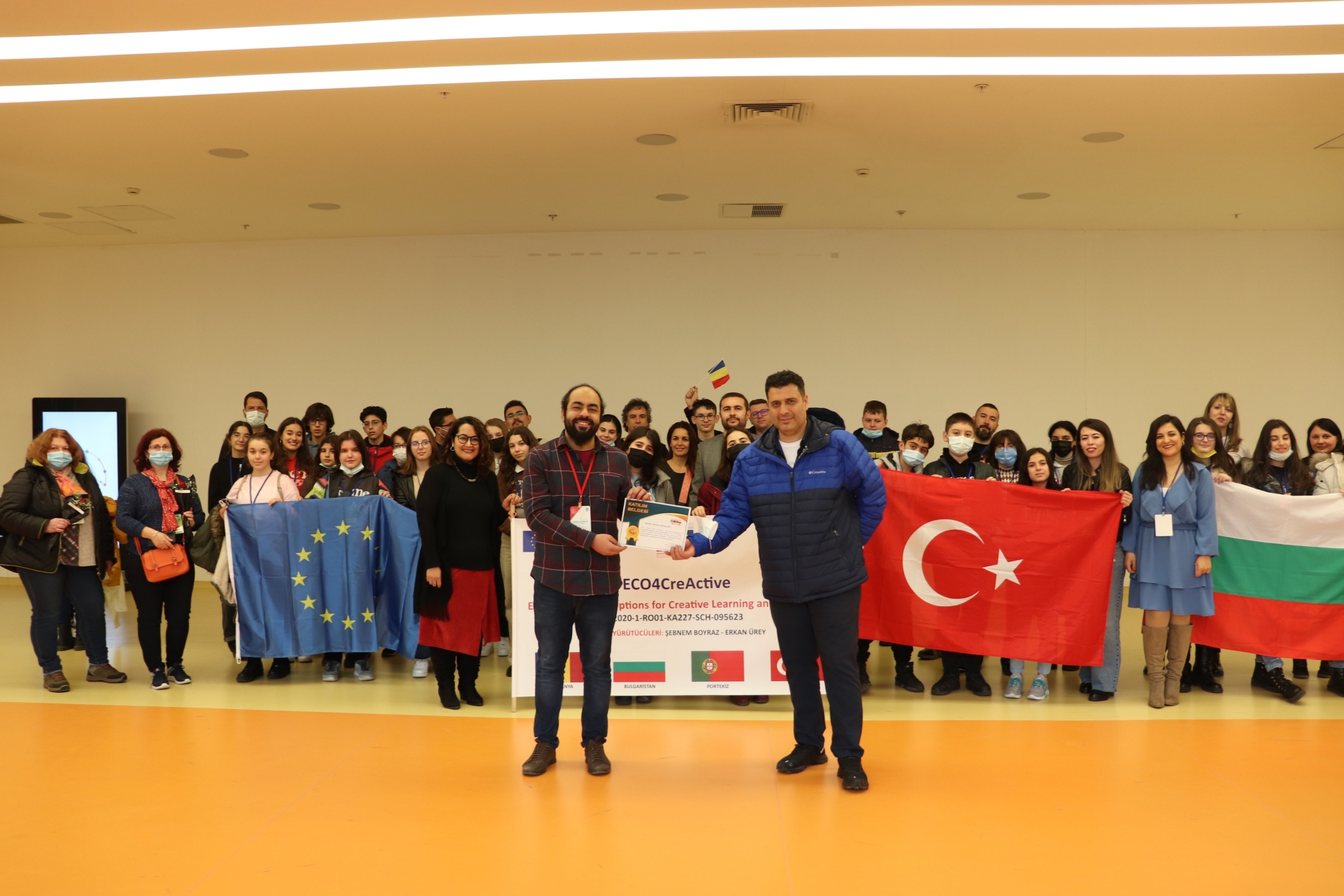 Kayseri Bilim Merkezi, Erasmus Öğrencilerini Ağırladı