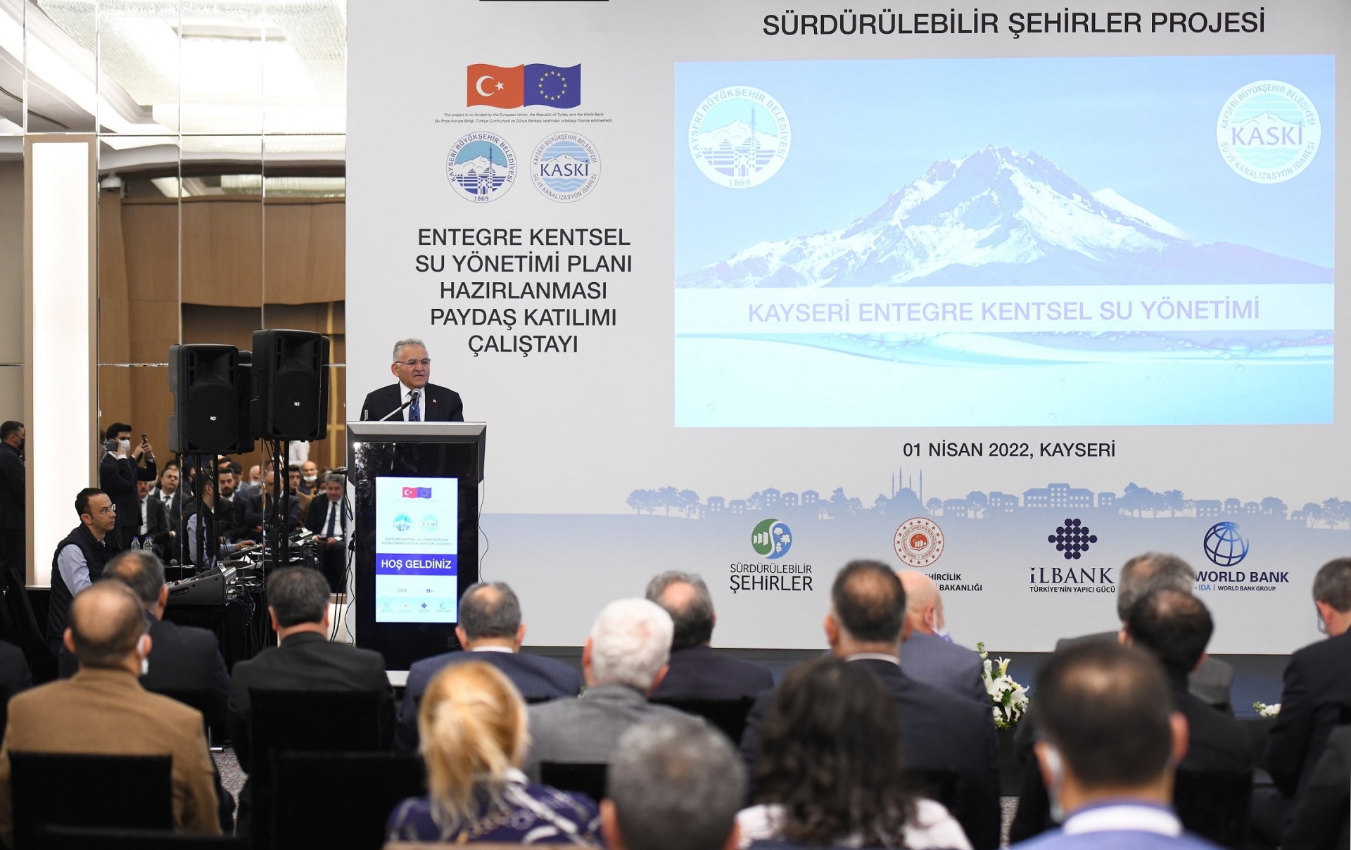 Başkan Büyükkılıç, Su Çalıştayında Konuştu, 400 Milyon TL’lik Yatırımları Anlattı