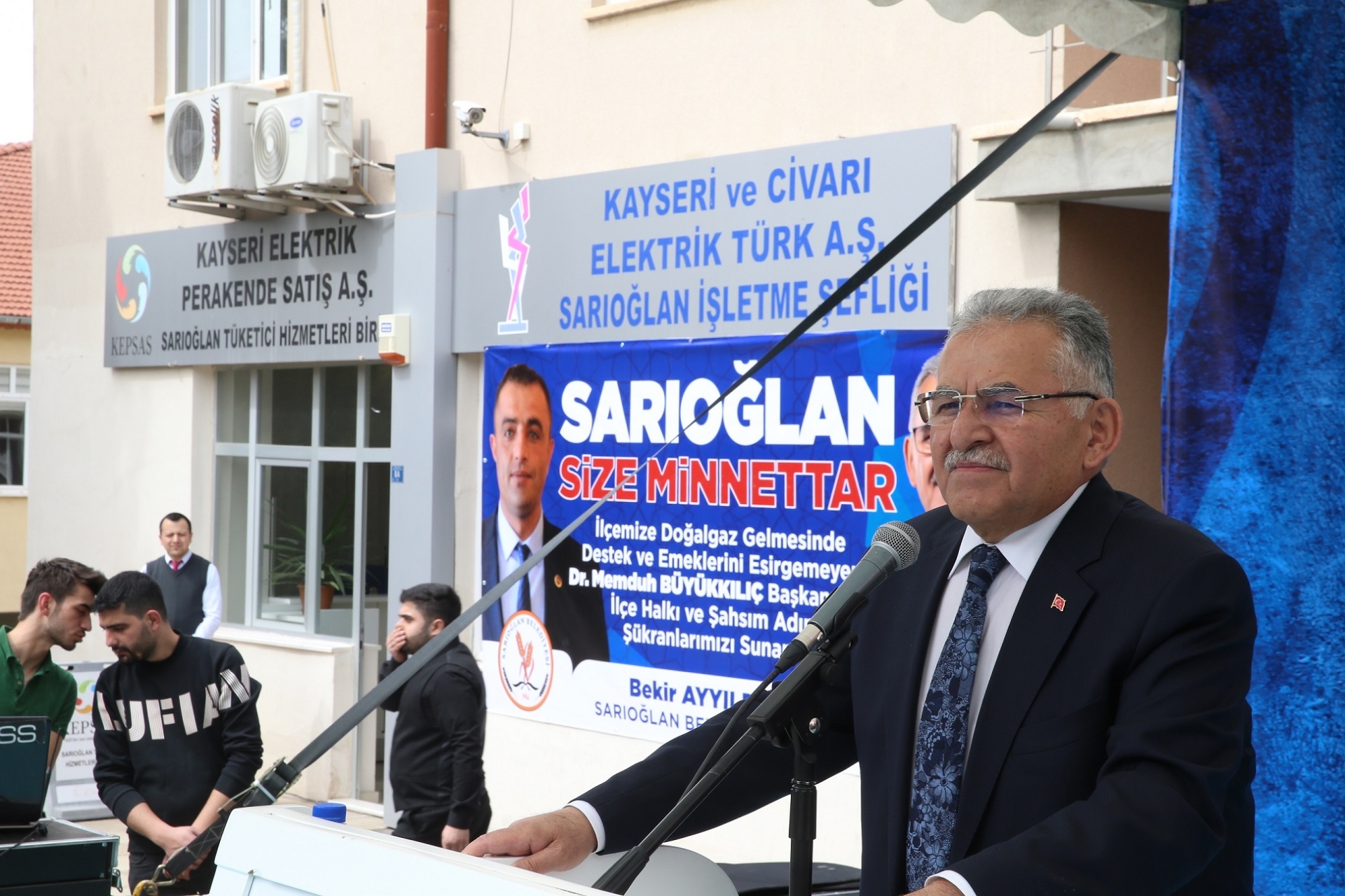 Sarıoğlan ve Akkışla’da “Doğalgaz” Heyecanı Yaşanıyor