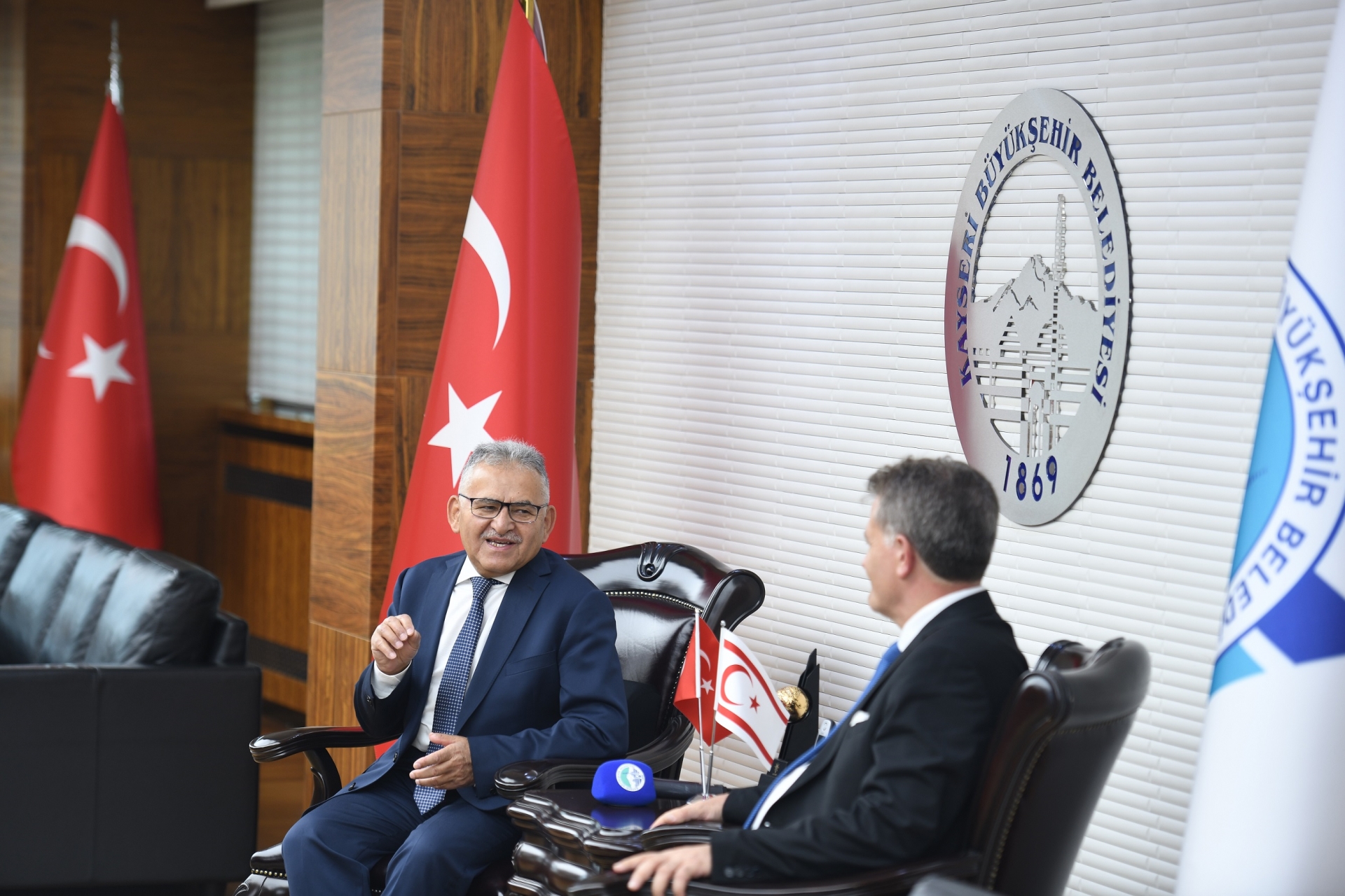 KKTC’li Bakan, Başkan Büyükkılıç’tan “Çözüm Önerileri” İstedi