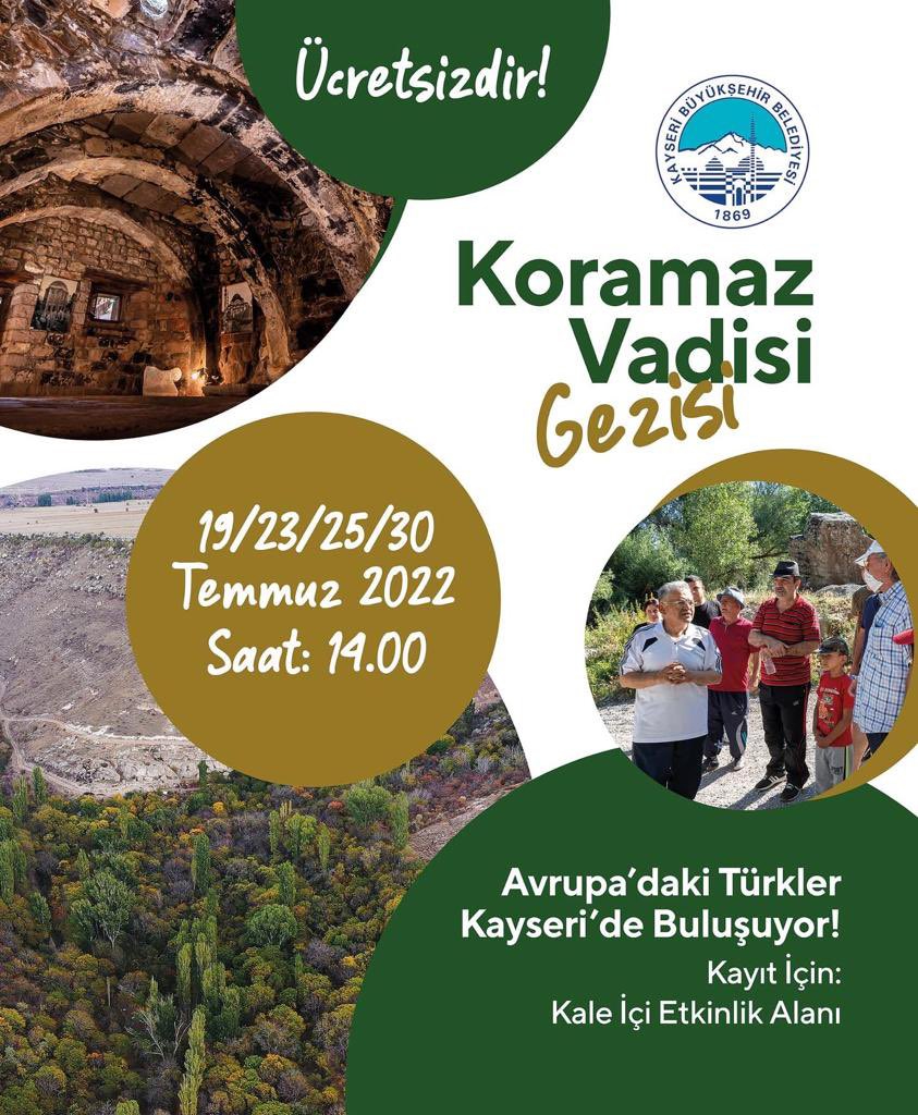 Büyükşehir'in Kültür Turları ile Gurbetçiler İncesu'da Tarihe Yolculuk Yaptı