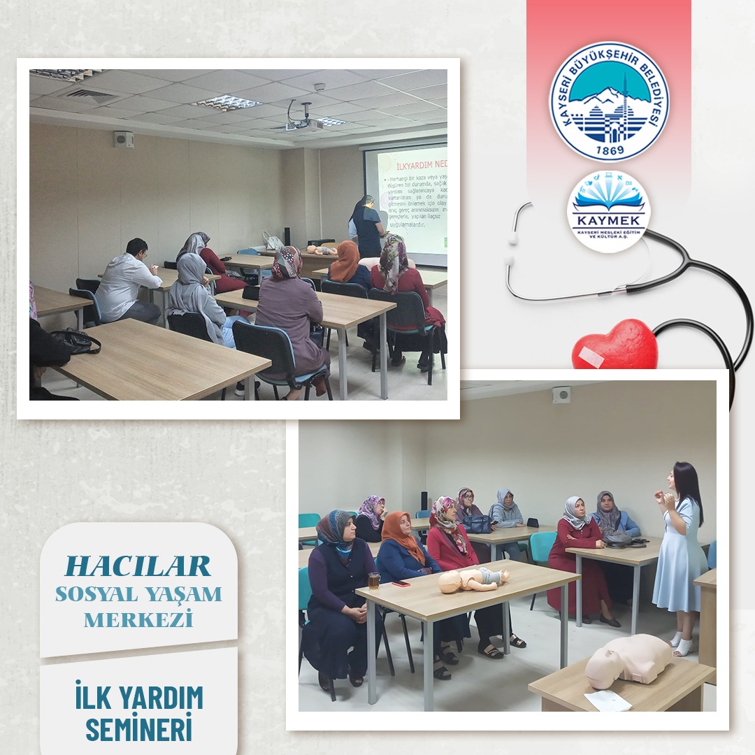 KAYMEK’ten İlçelerde İlk Yardım Semineri