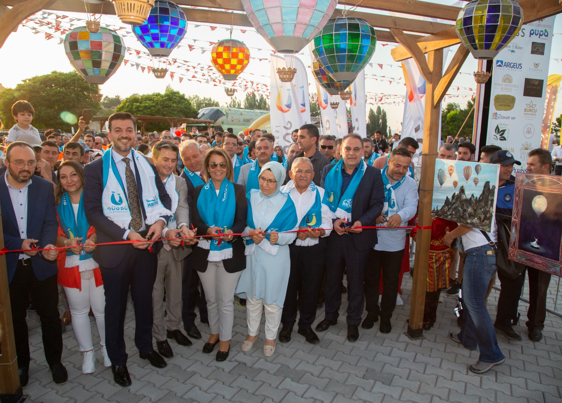 Başkan Büyükkılıç, 3’üncü Kapadokya Ürgüp Balon Festivali’ne Katıldı