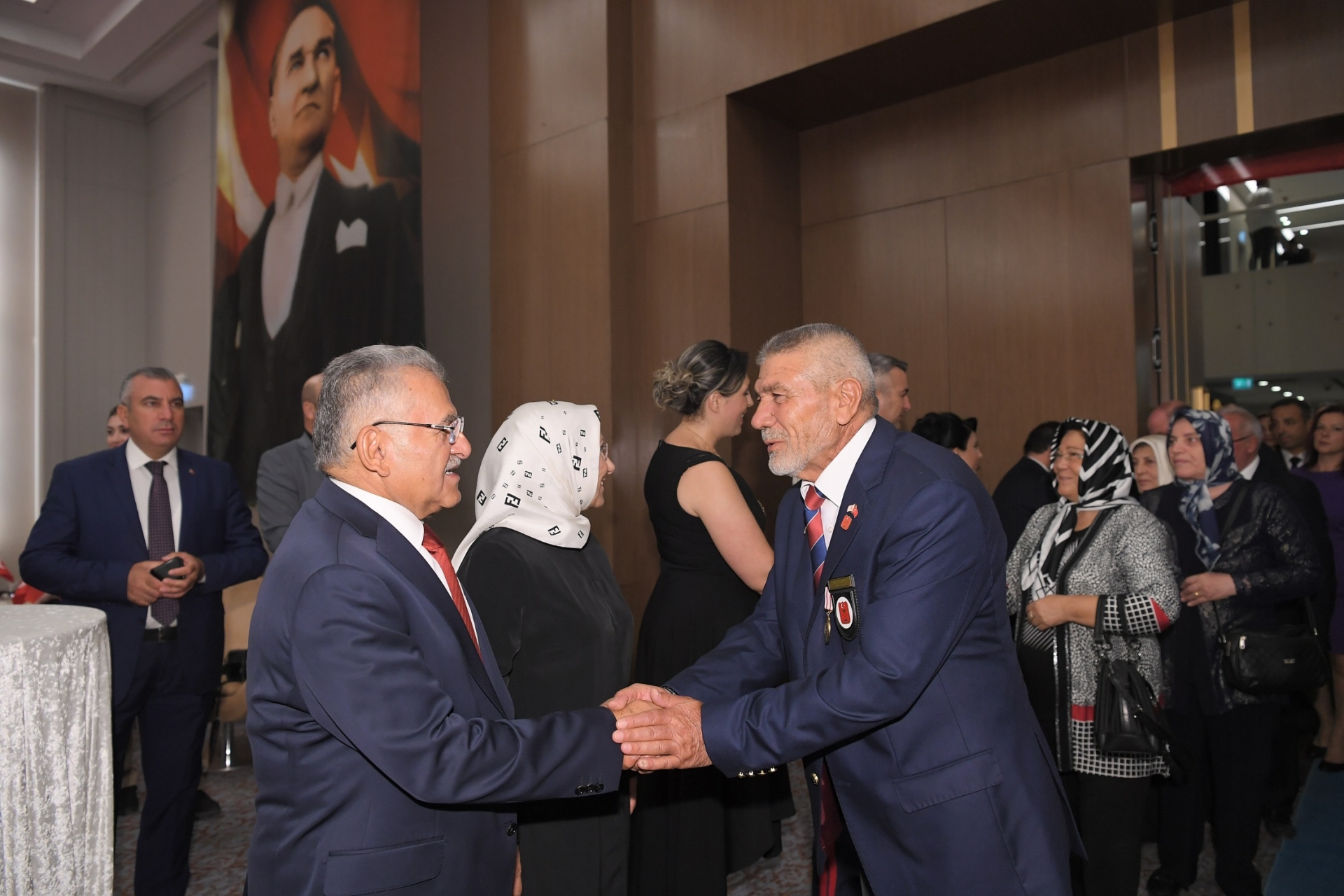 Başkan Büyükkılıç, Zafer Bayramı 100. Yıl Resepsiyonu’na Katıldı