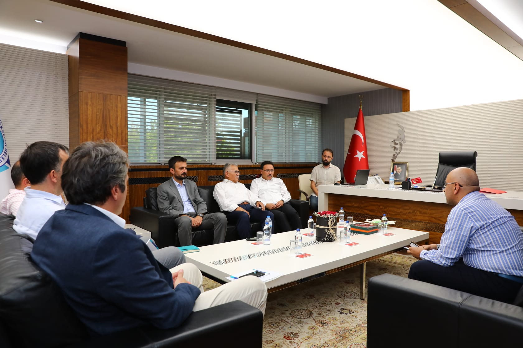 Başkan Büyükkılıç'ın Ev Sahipliğinde Turizm Yatırımları Toplantısı