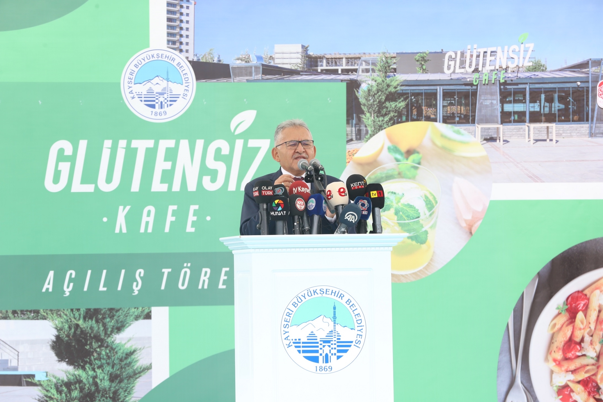 Başkan Büyükkılıç’ın Sağlık Projesi Glütensiz Kafe’ye 1 Yılda 73 Bin Ziyaretçi