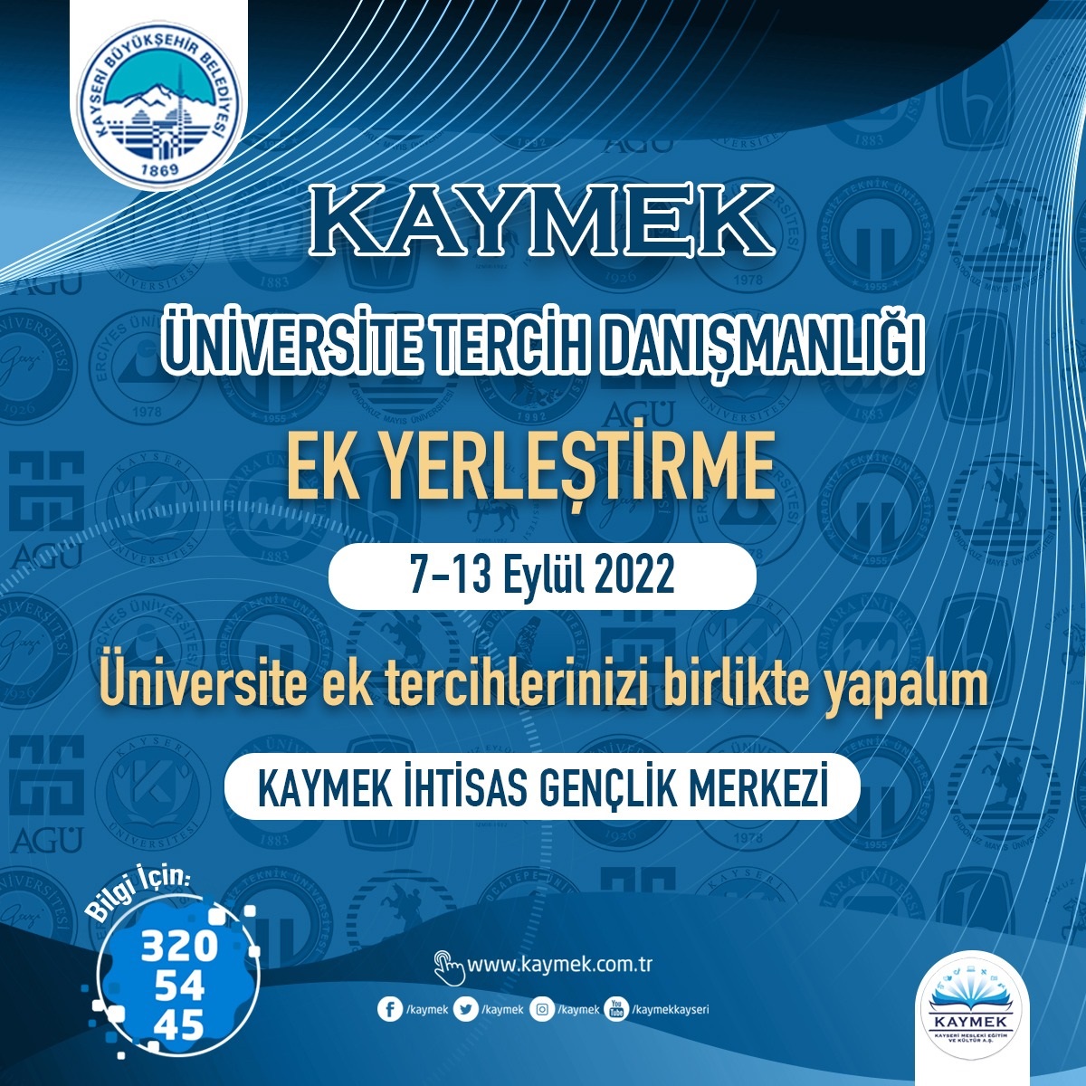 Büyükşehir’den Üniversite Adaylarına Ek Tercih Sürecinde de Tam Destek