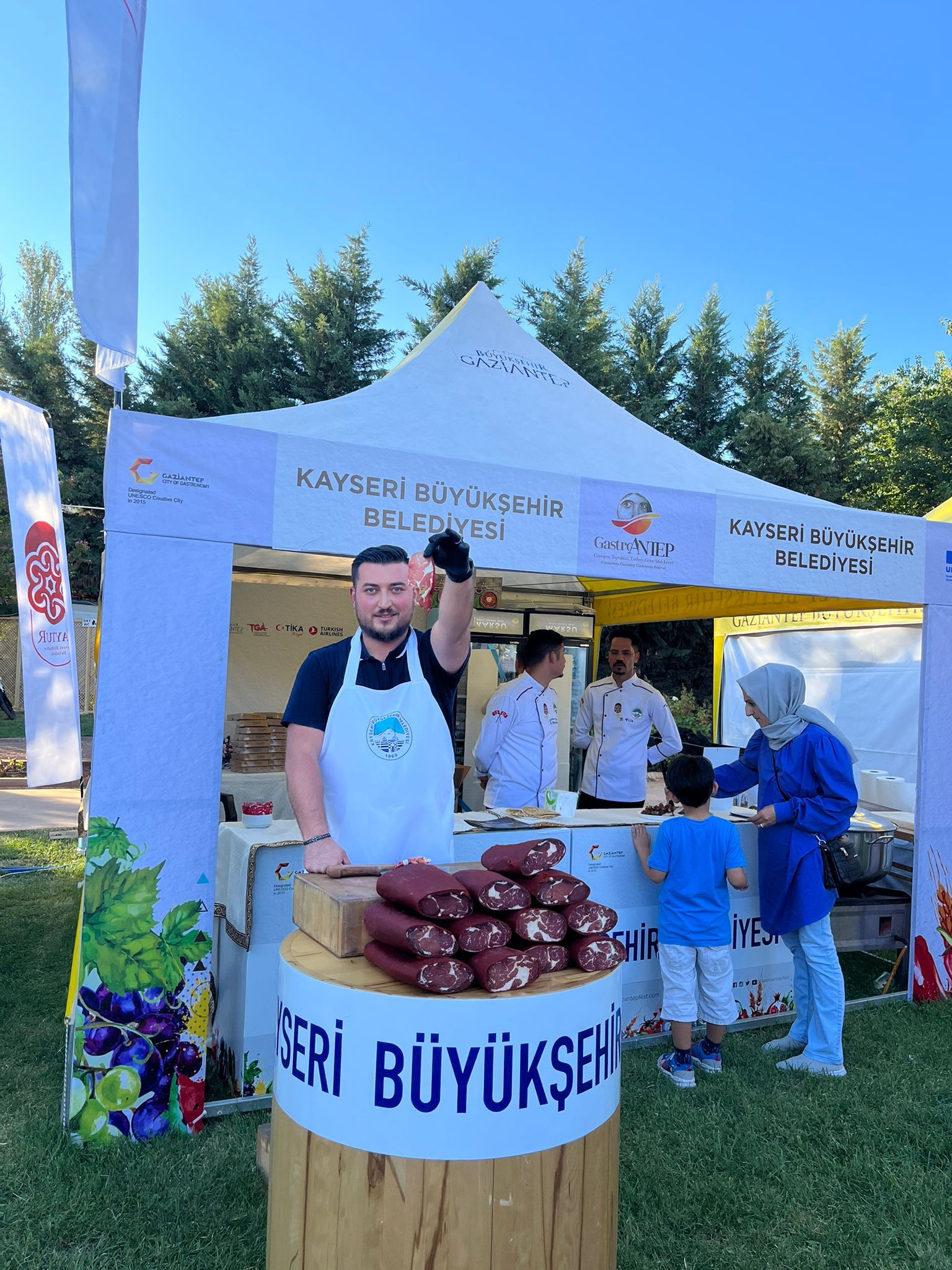 Kayseri Büyükşehir, Gastroantep Festivali'nde Büyük İlgi Gördü
