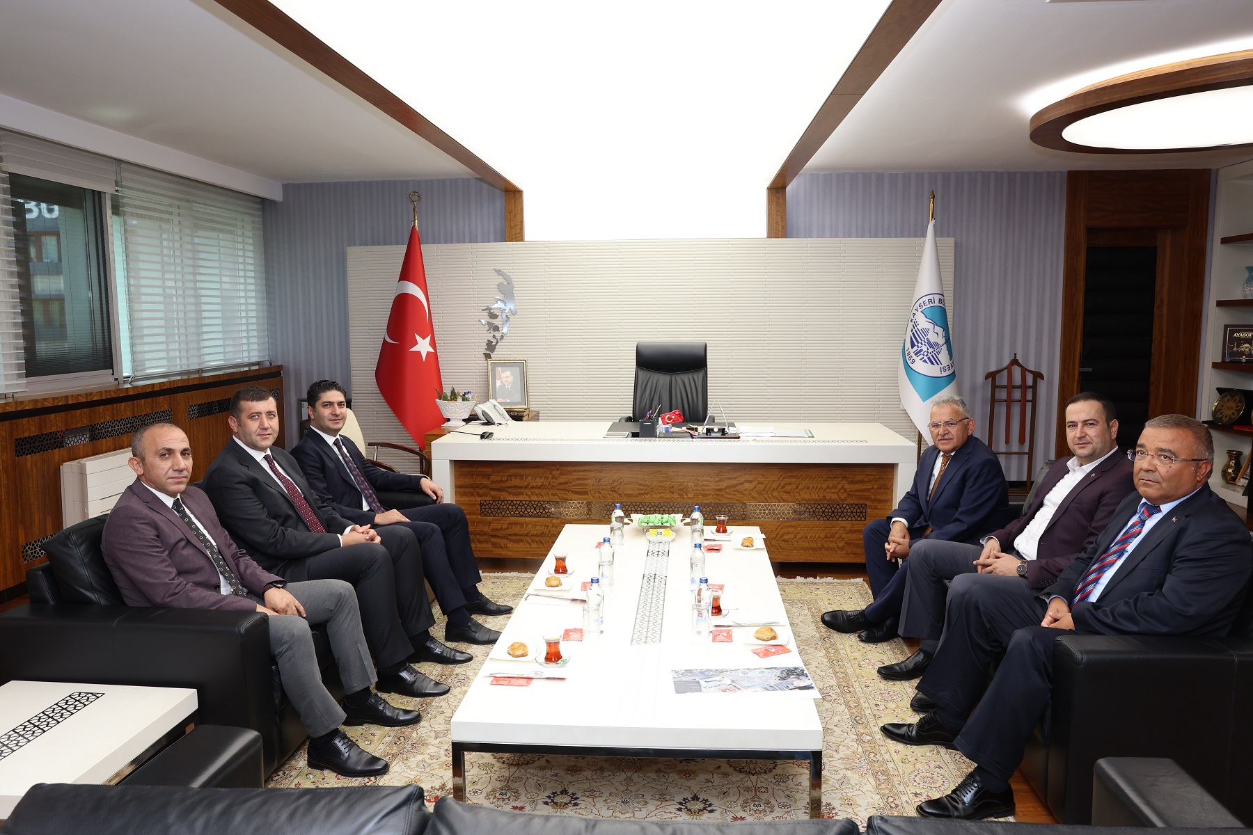 MHP Genel Başkan Yardımcısı Özdemir ile Milletvekili Ersoy’dan Başkan Büyükkılıç’a Ziyaret