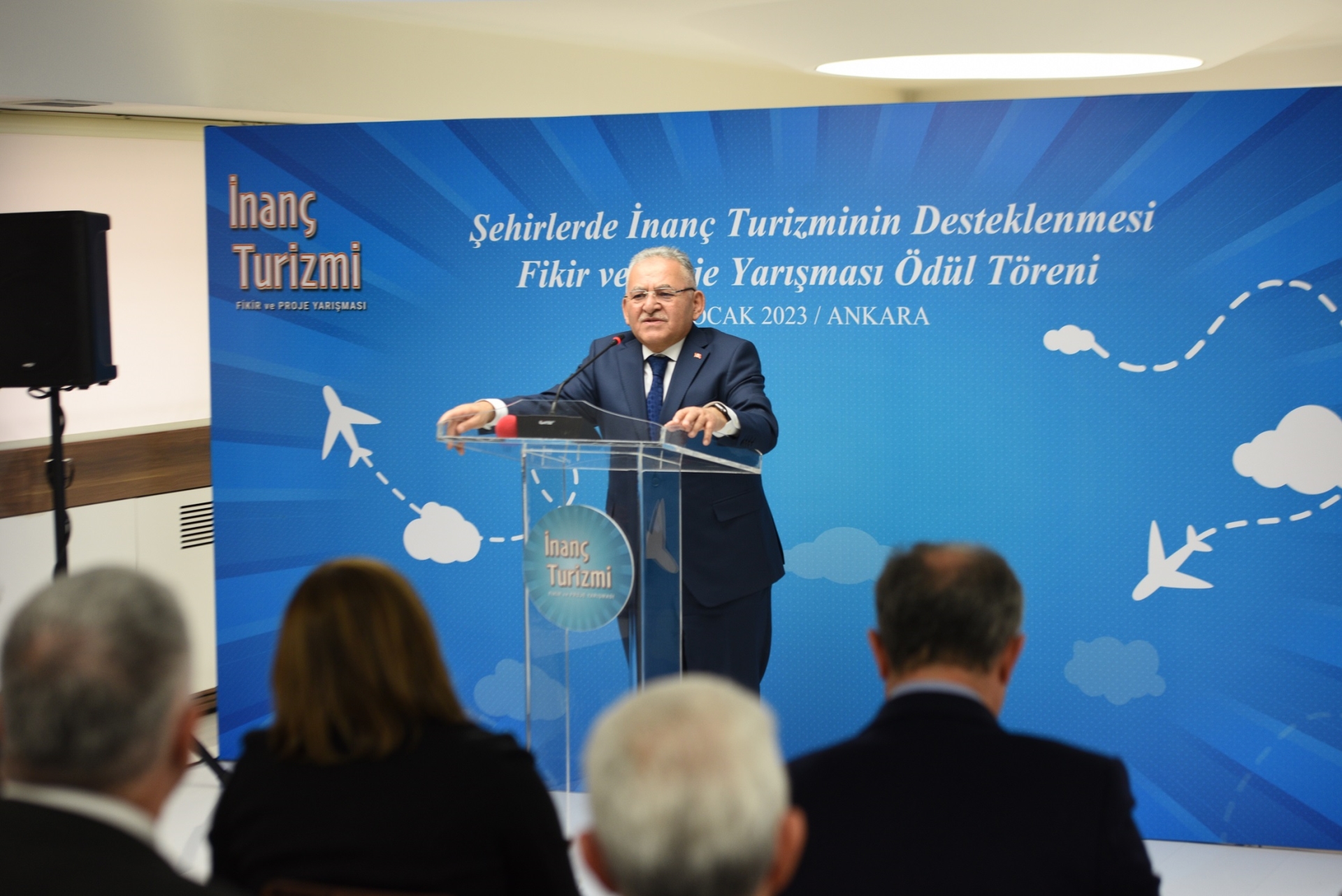Ankara’dan Ödül Alan Büyükkılıç: “Kayseri İnanç Turizmi Açısından Çok Önemli Bir Şehir”