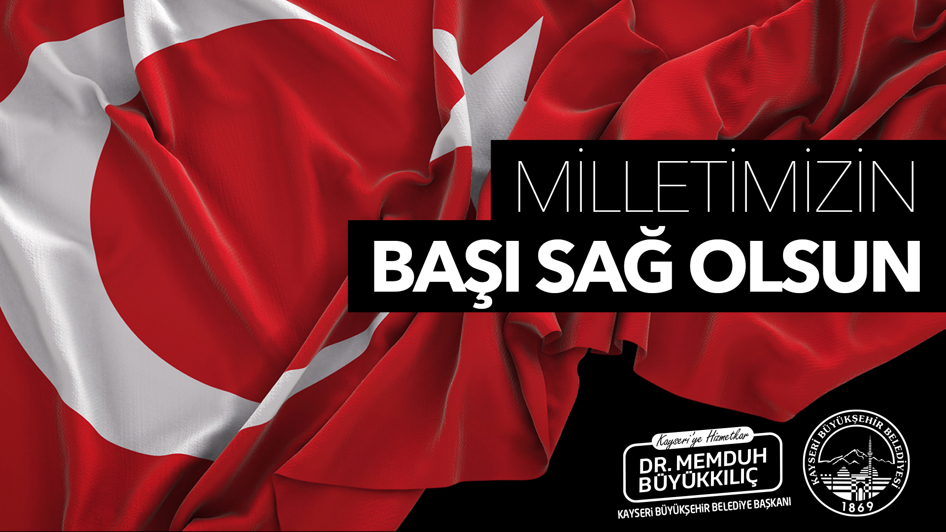 Başkan Büyükkılıç’tan Türk Milleti’ne Baş Sağlığı Mesajı