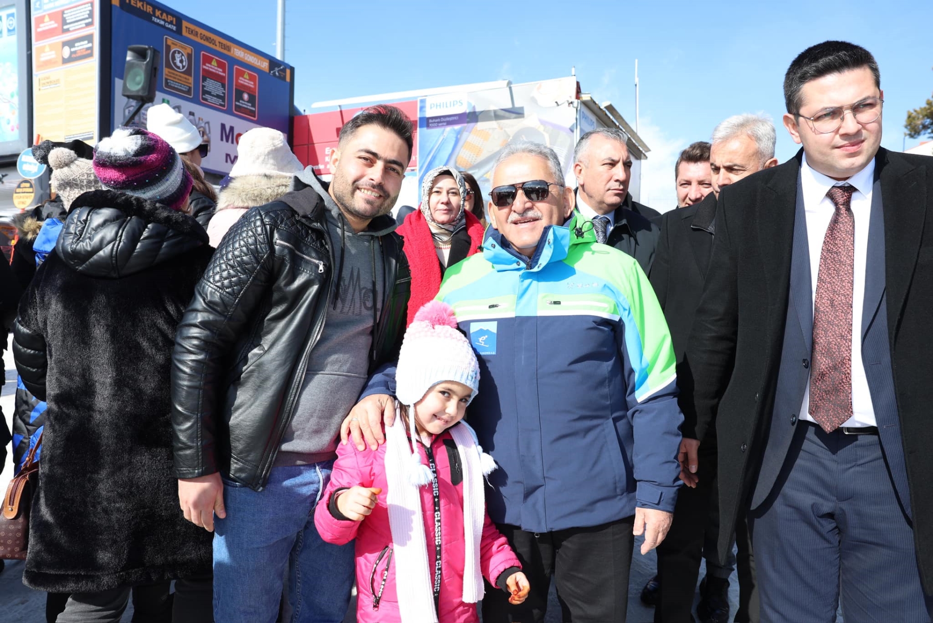 Başkan Büyükkılıç, Erciyes'teki Muhteşem Kış Festivali'ne Katıldı