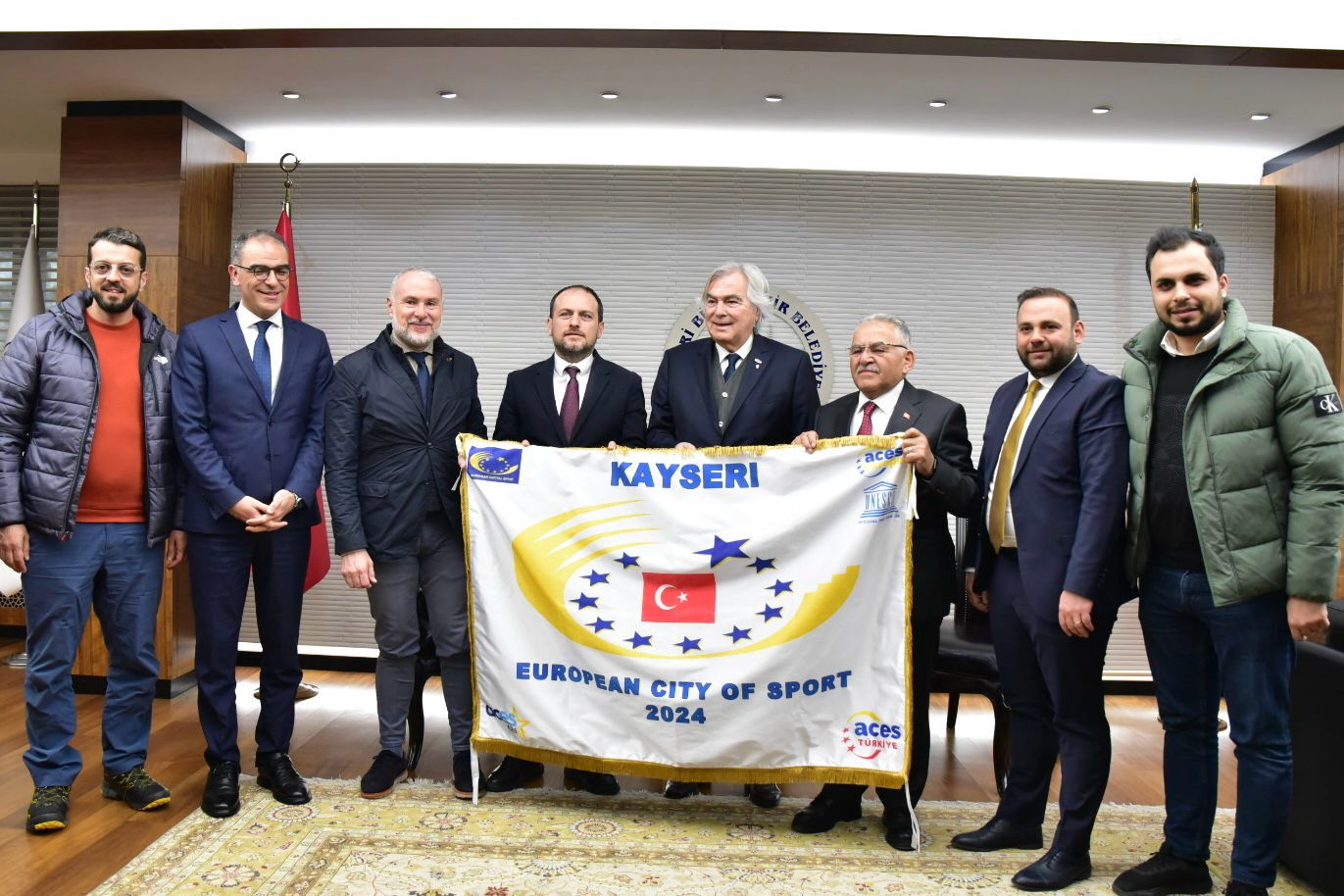 Aces Europe Komitesinden Spor Şehri Kayseri’ye Tam Not