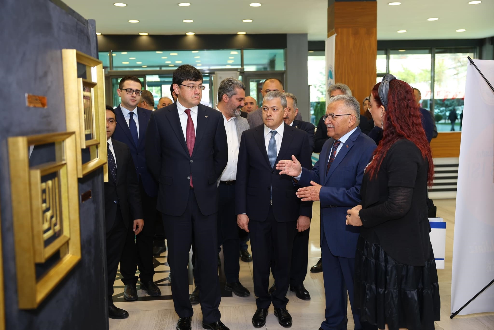Kardeş Azerbaycan Heyetinden Başkan Büyükkılıç'a Ziyaret