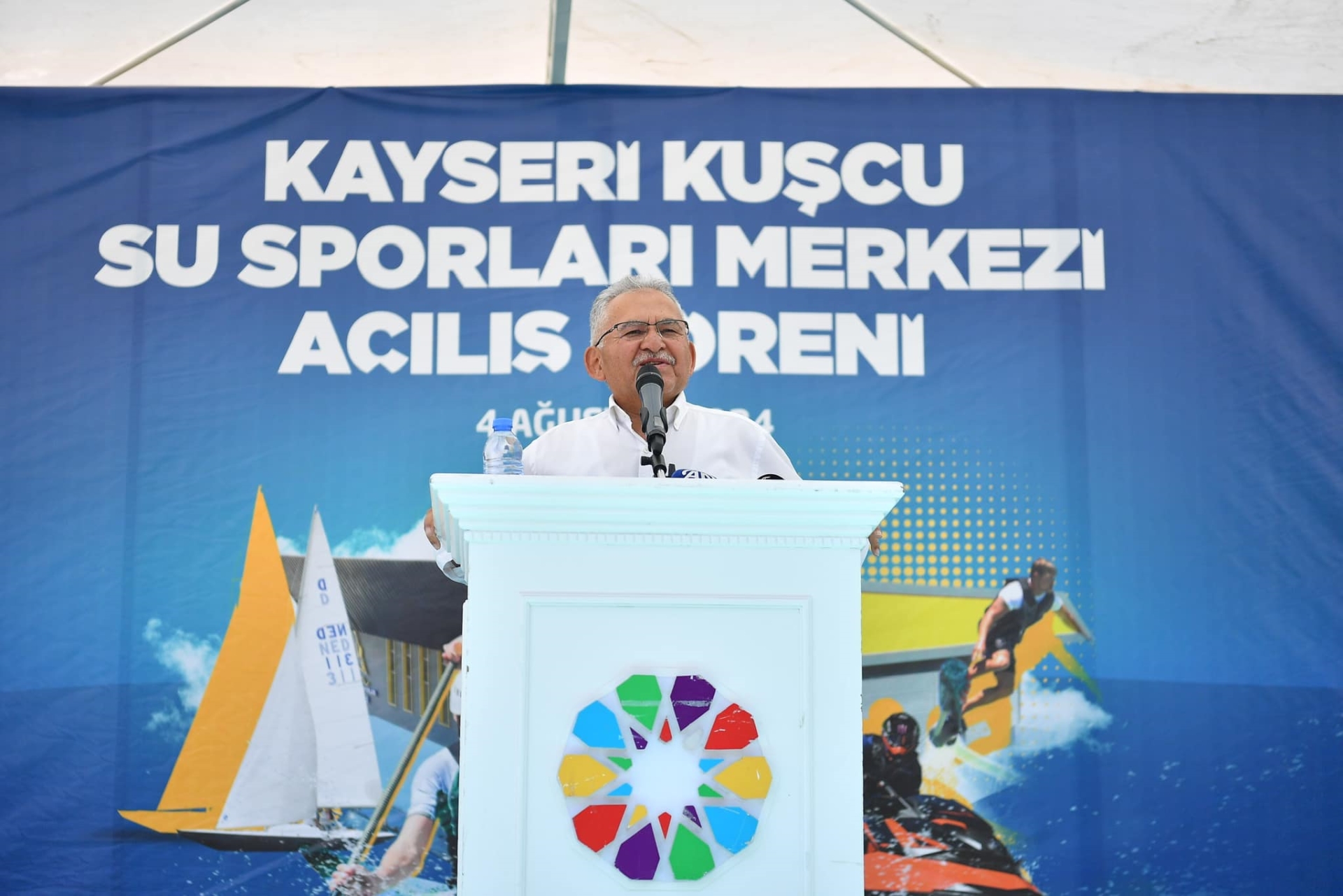 Başkan Büyükkılıç, Kuşçu’da Su Sporları Merkezi Açılışına Katıldı