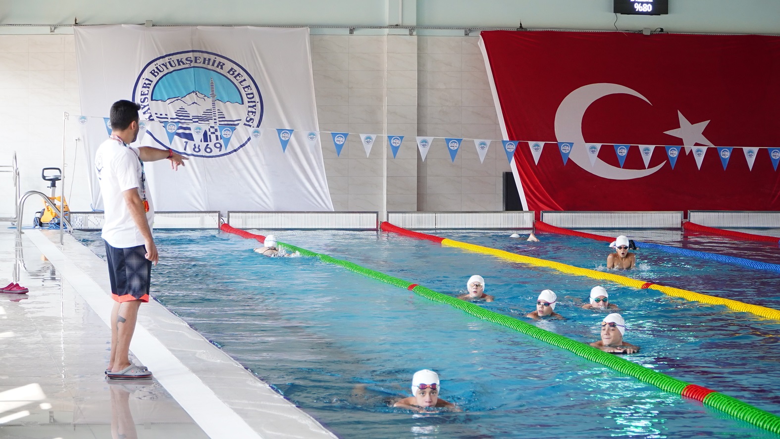 Erciyes Yüksek İrtifa Kamp Merkezi, Bolu Yüzme Kulübü’nü Ağırlıyor