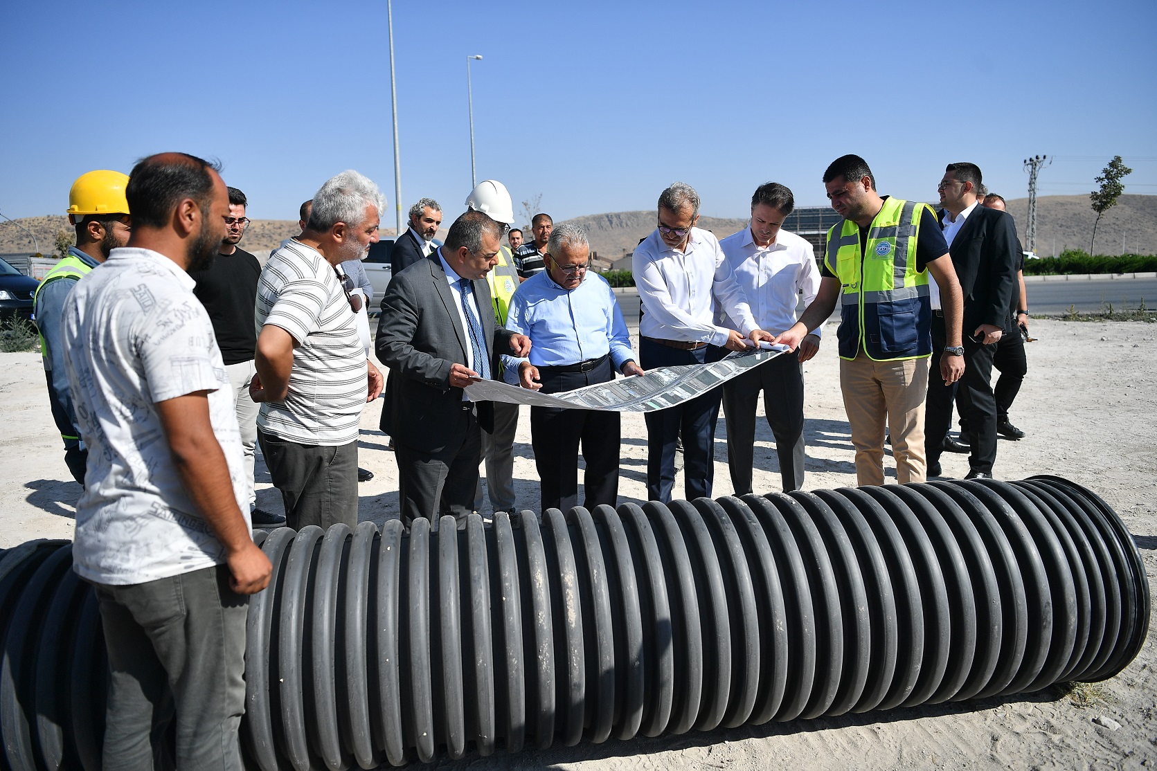 KASKİ Altyapı Çalışmalarını İnceleyen Büyükkılıç’tan 'Geleceğe Işık Tutan Yaklaşım' Vurgusu